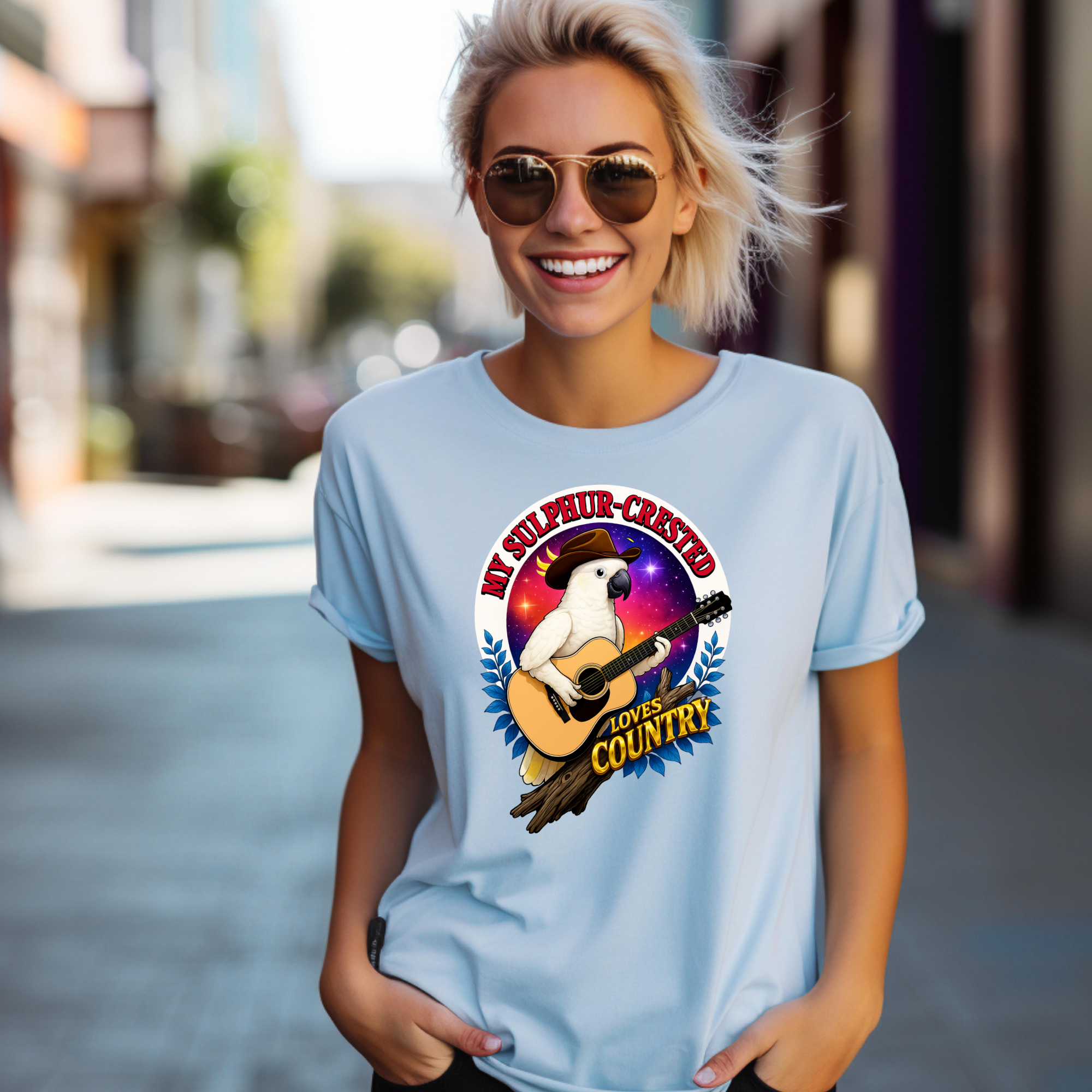 Sulphur-Crested Loves Country T-Shirt