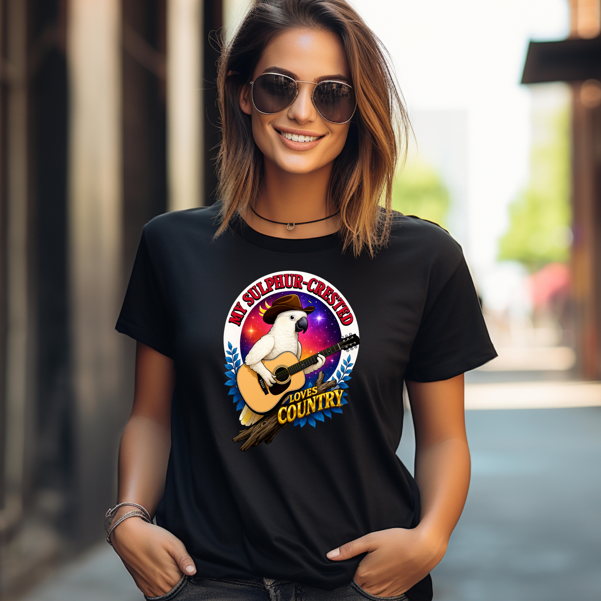 Sulphur-Crested Loves Country T-Shirt
