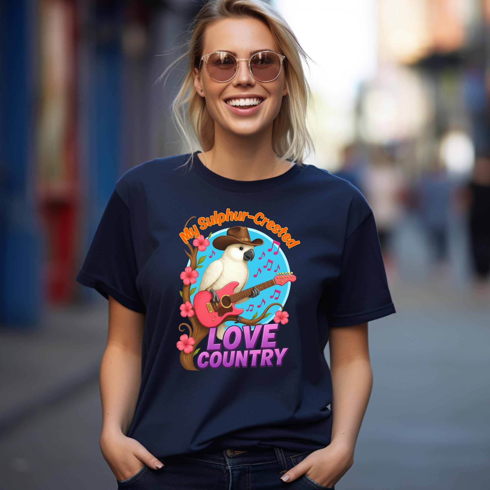 Sulphur-Crested Loves Country T-Shirt