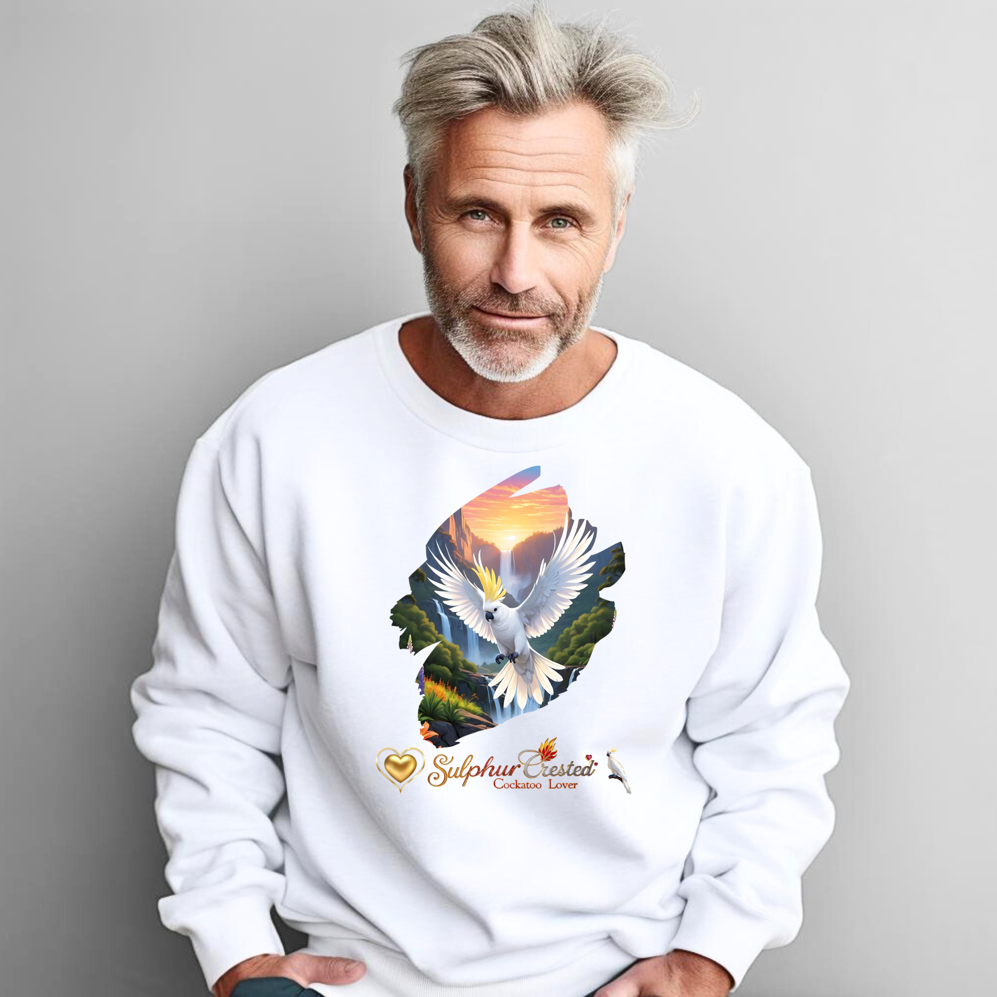 Sulphur-Crested Cockatoo Lover Sweatshirt