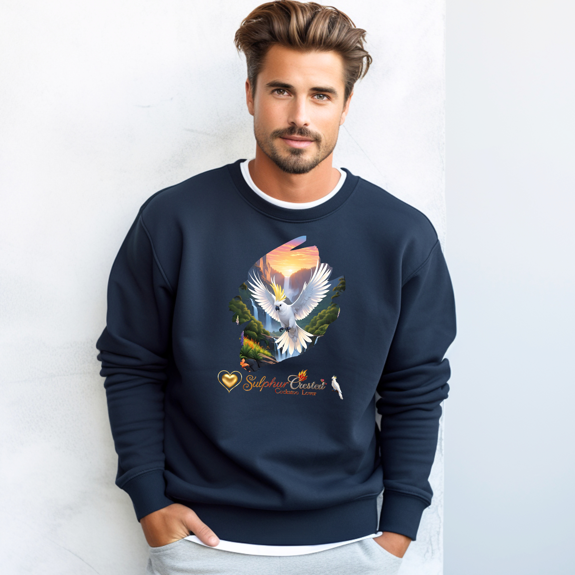 Sulphur-Crested Cockatoo Lover Sweatshirt