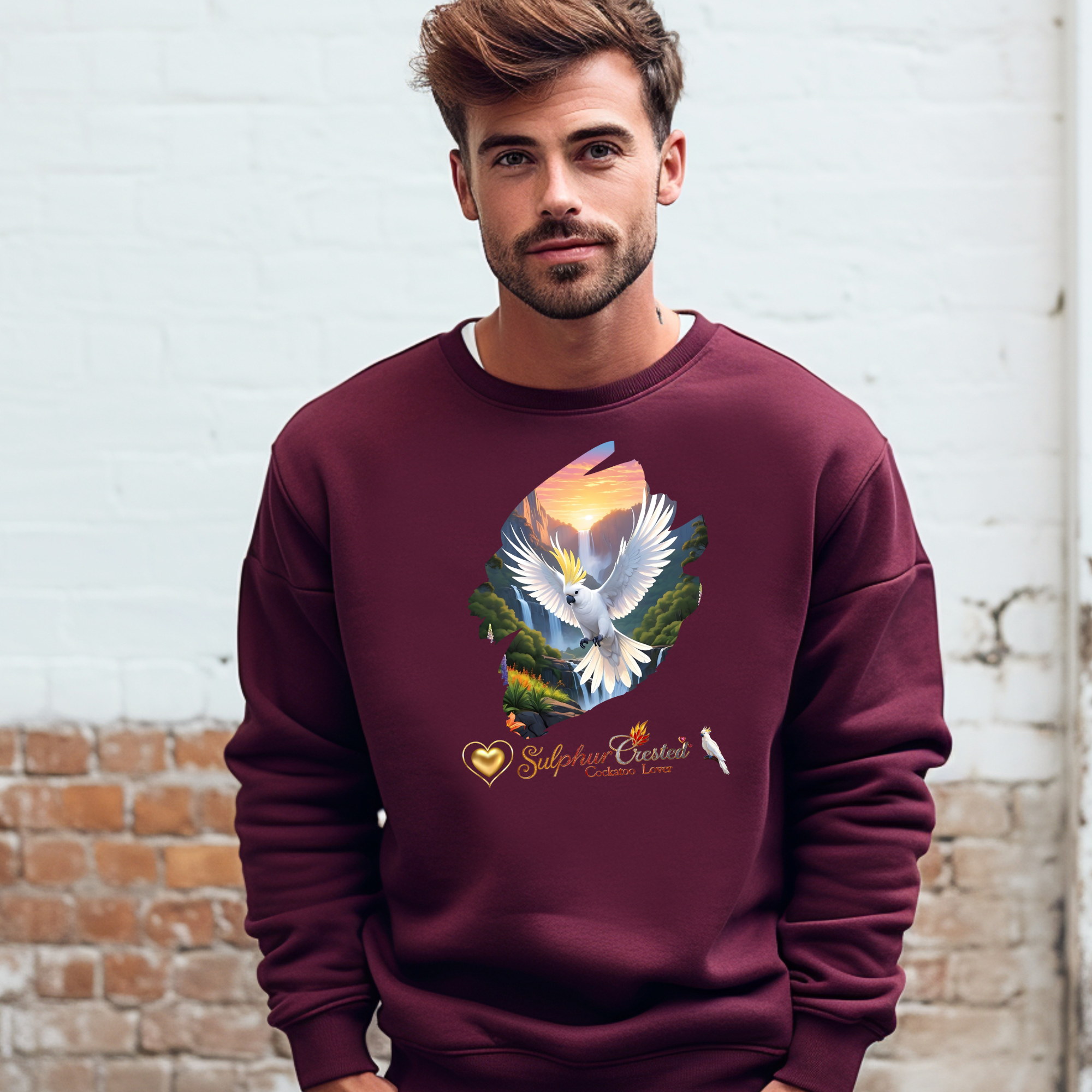 Sulphur-Crested Cockatoo Lover Sweatshirt