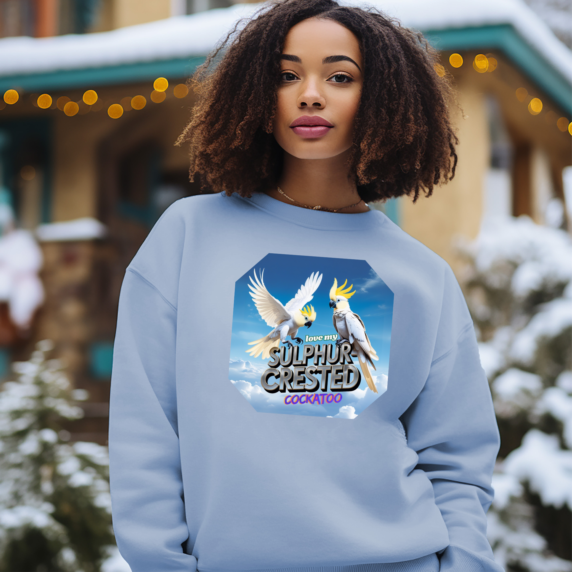 Love My Sulphur-Crested Cockatoo Sweatshirt