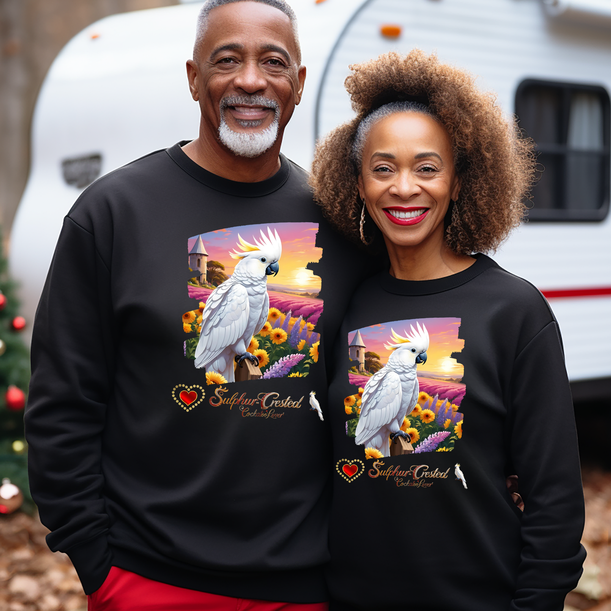 Sulphur-Crested Cockatoo Lover Sweatshirt