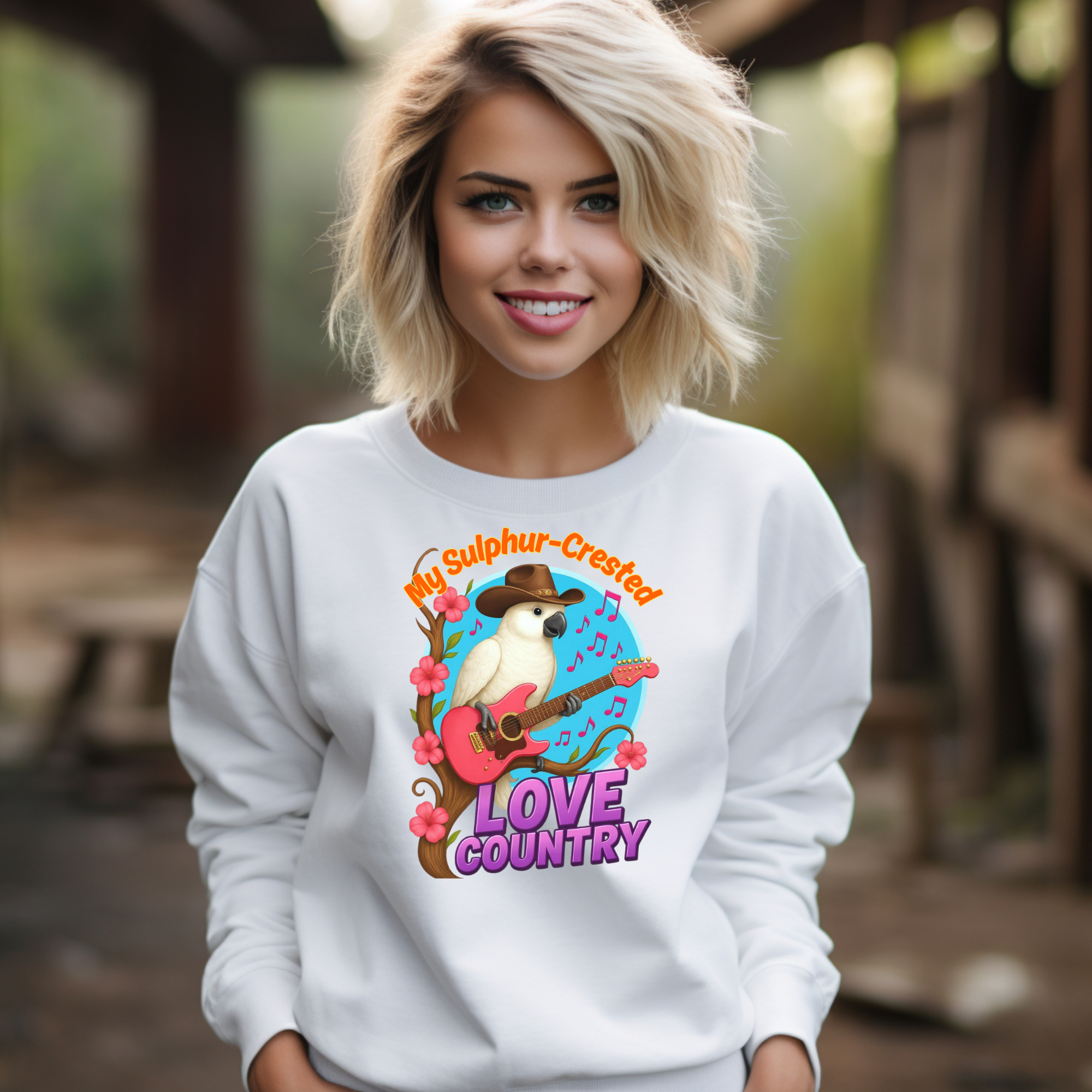 Sulphur-Crested Love Country Sweatshirt