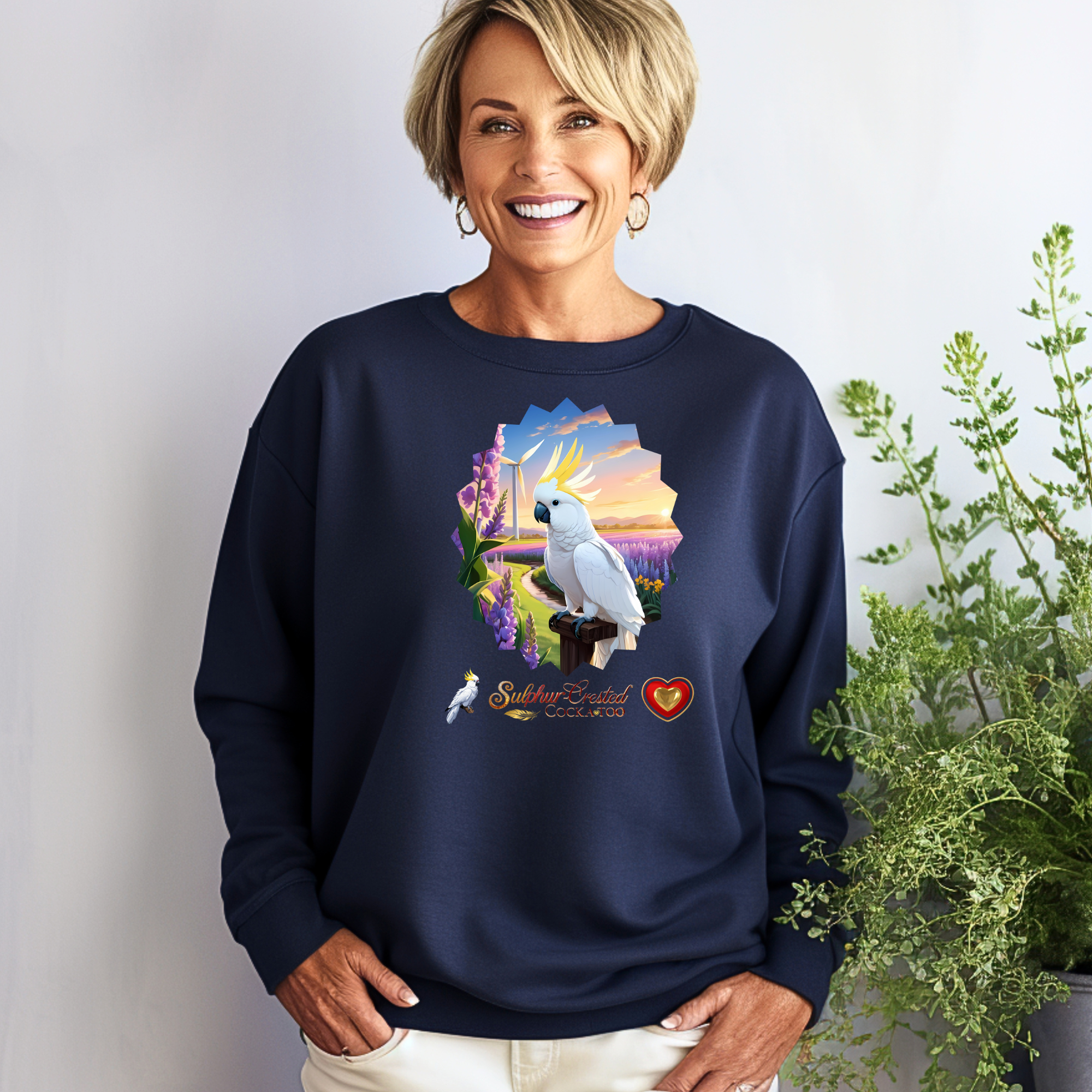 Sulphur-Crested Cockatoo Nature Sweatshirt