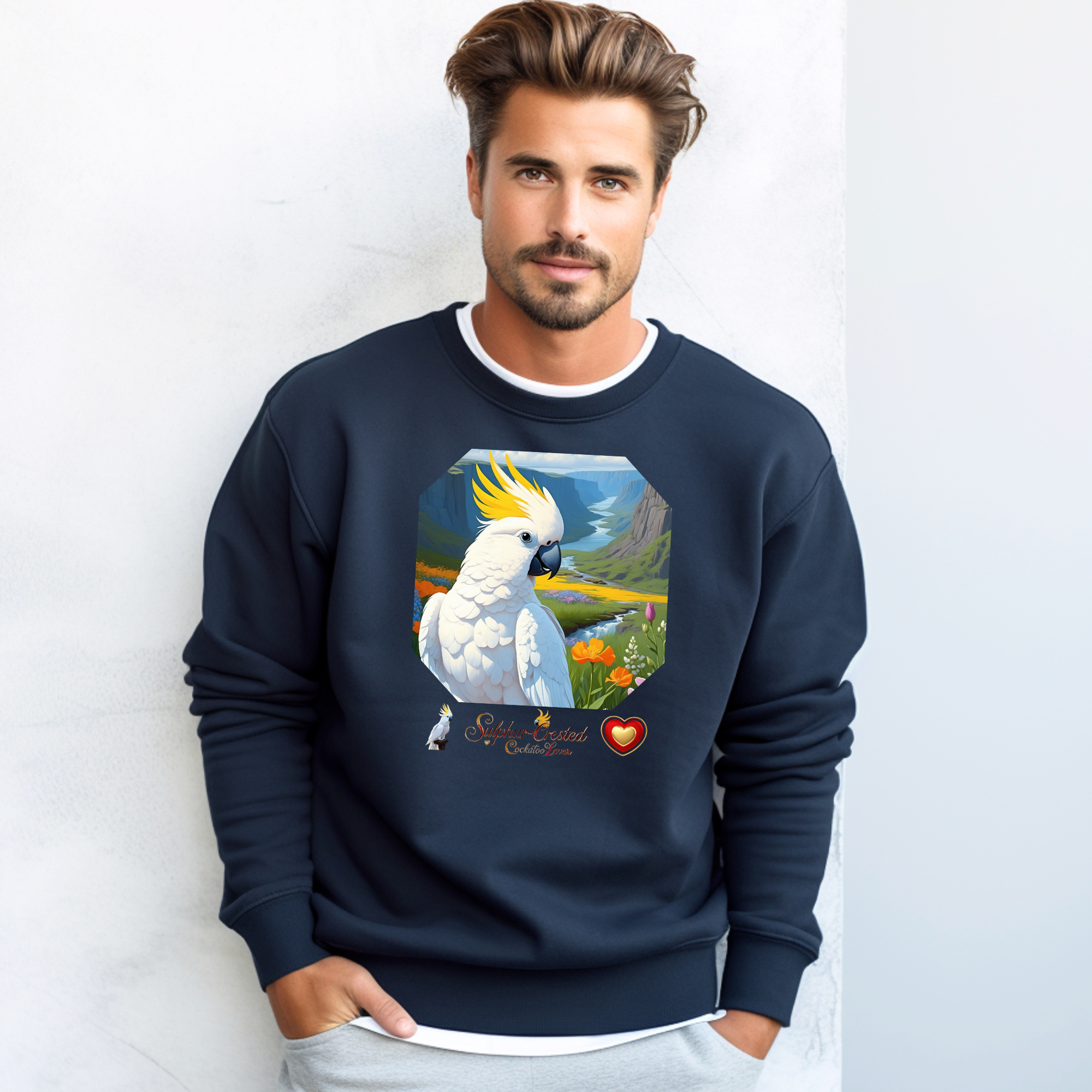 Sulphur-Crested Cockatoo Lover Sweatshirt
