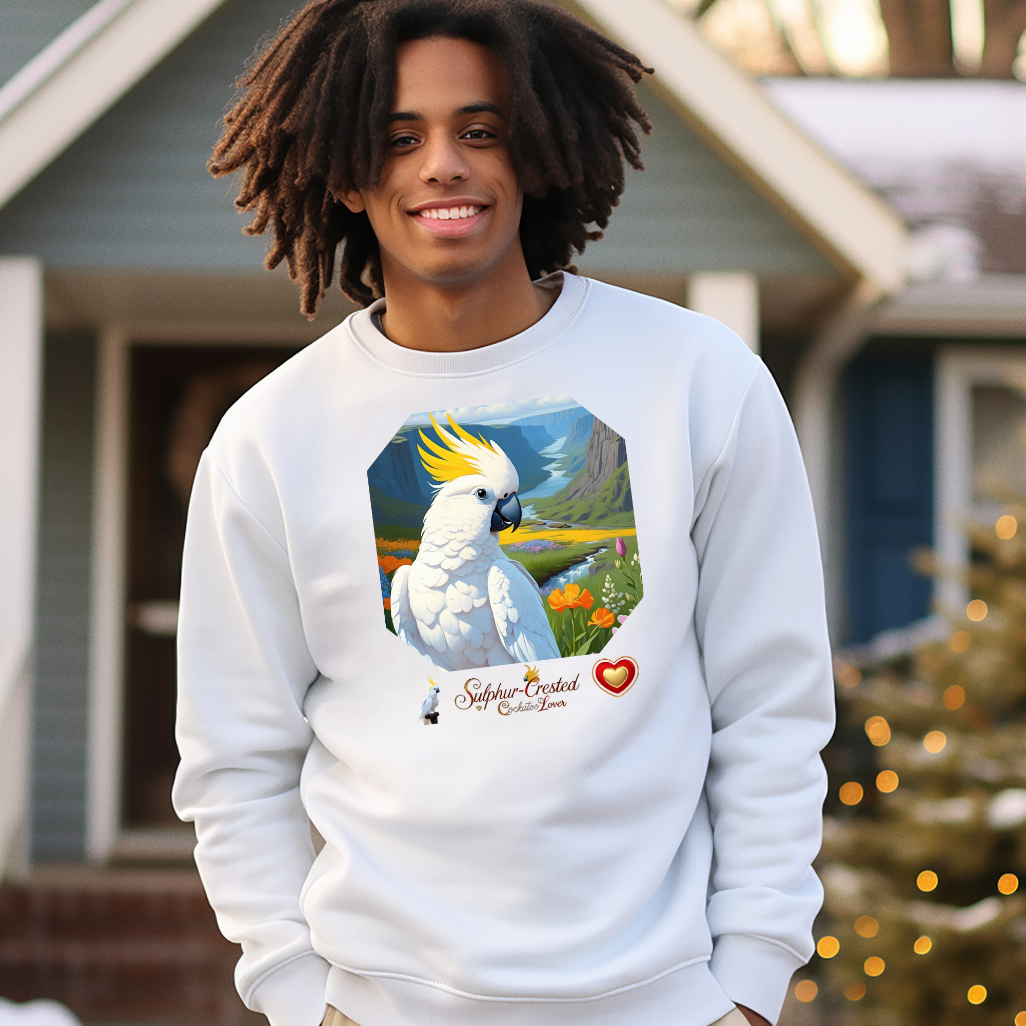 Sulphur-Crested Cockatoo Lover Sweatshirt