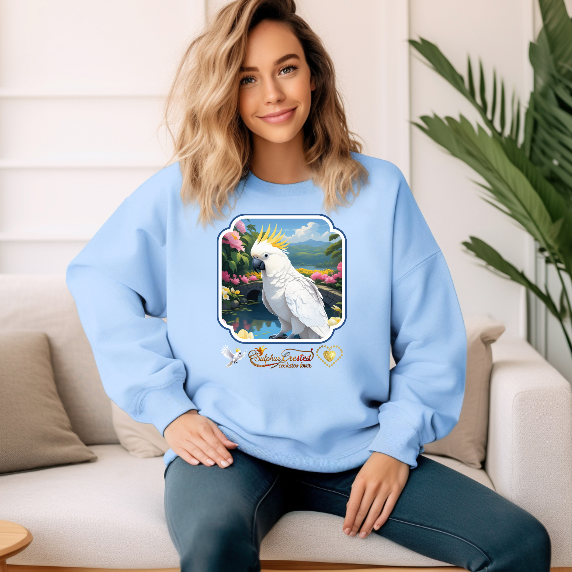 Sulphur-Crested Cockatoo Lover Sweatshirt