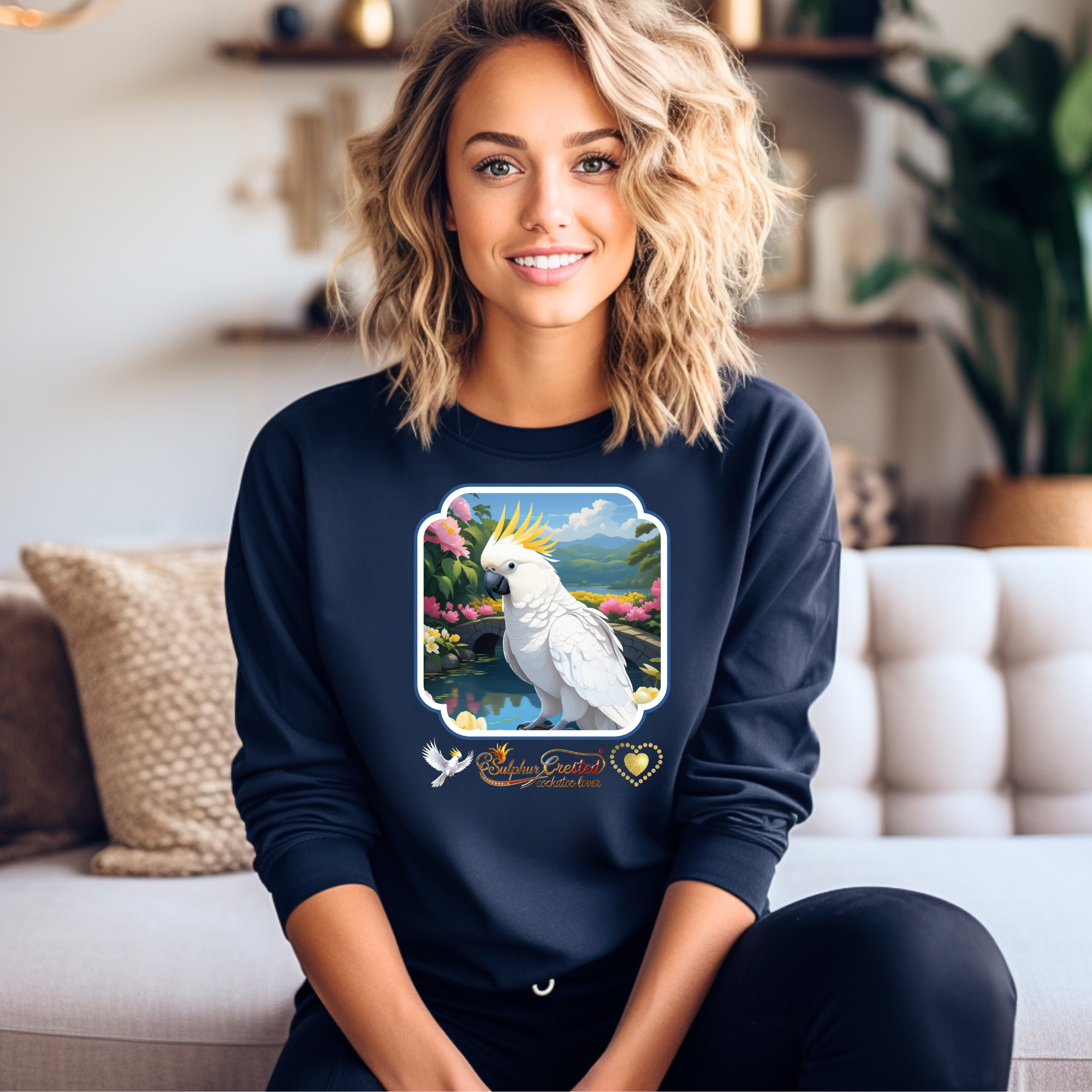Sulphur-Crested Cockatoo Lover Sweatshirt