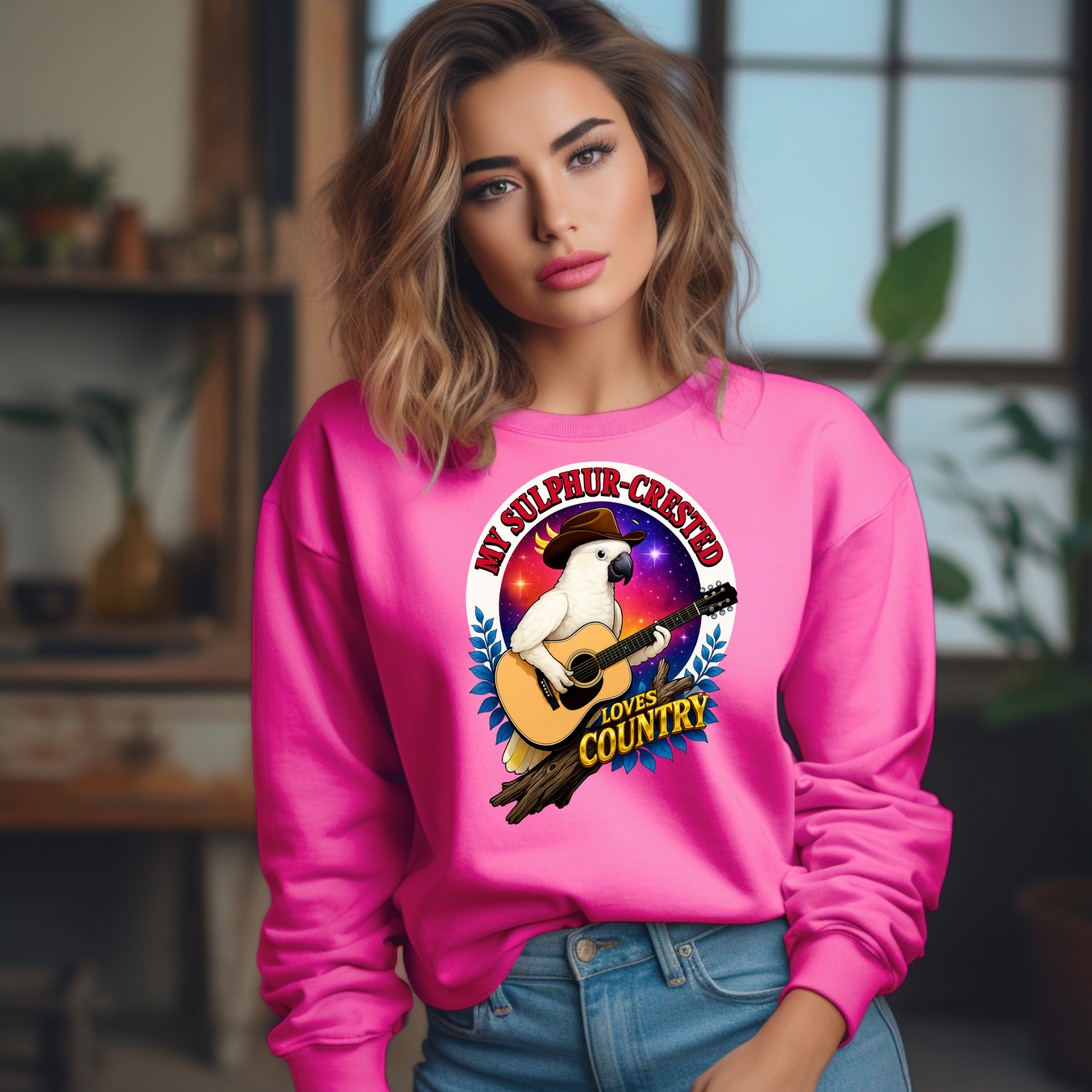 Sulphur-Crested Loves Country Sweatshirt