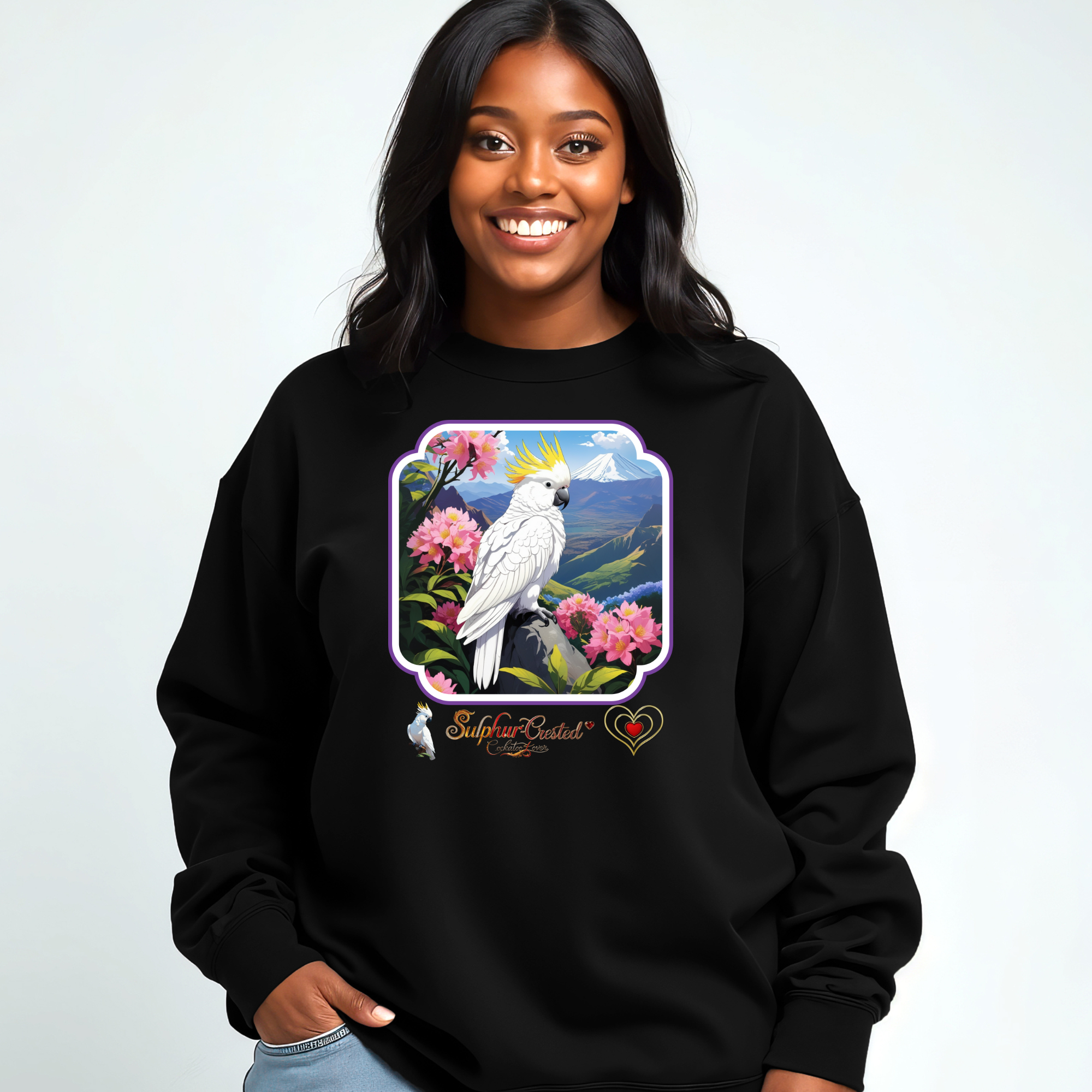 Sulphur-Crested Cockatoo Lover Sweatshirt