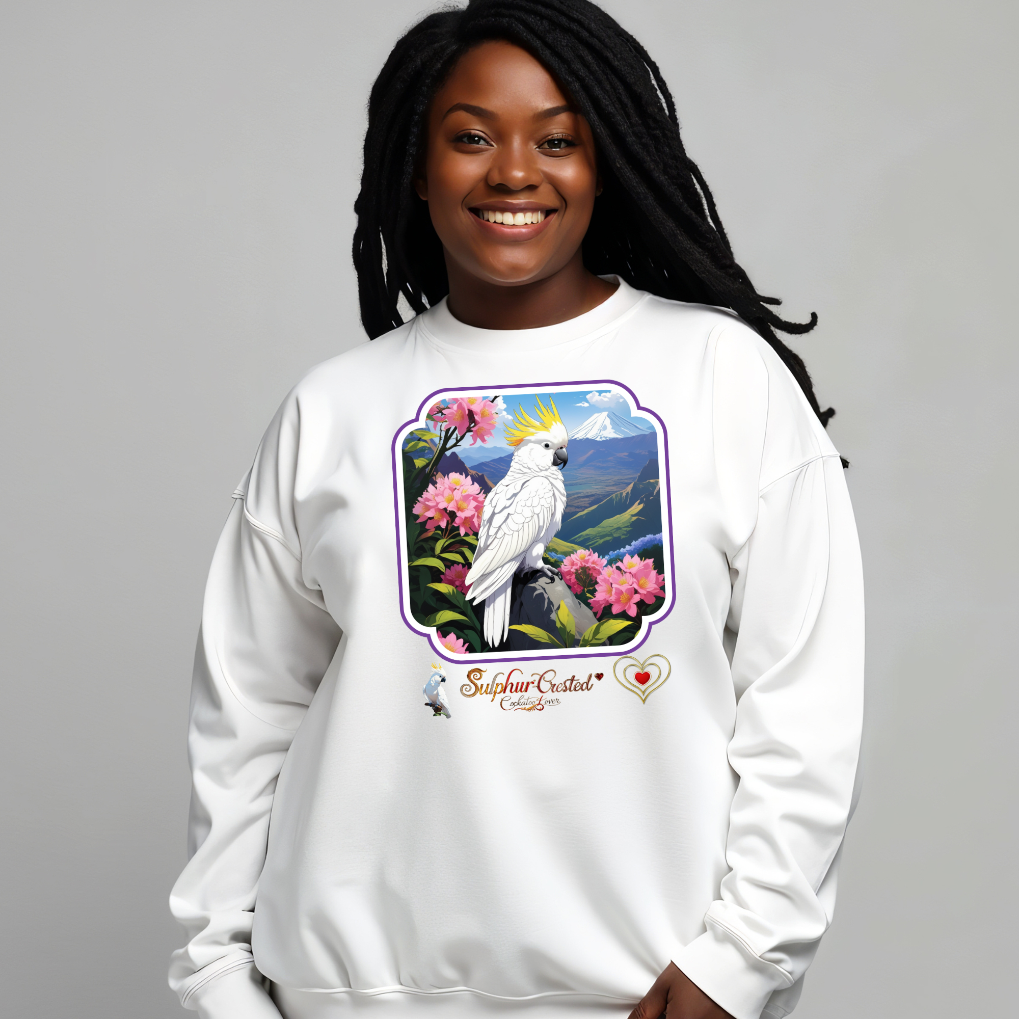 Sulphur-Crested Cockatoo Lover Sweatshirt