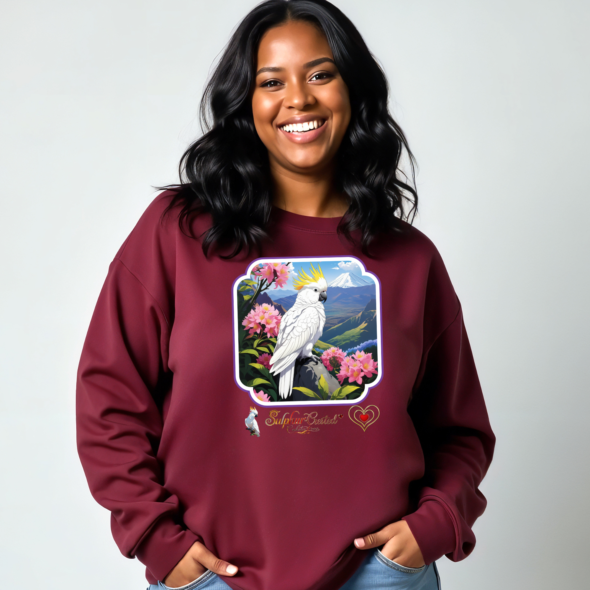 Sulphur-Crested Cockatoo Lover Sweatshirt