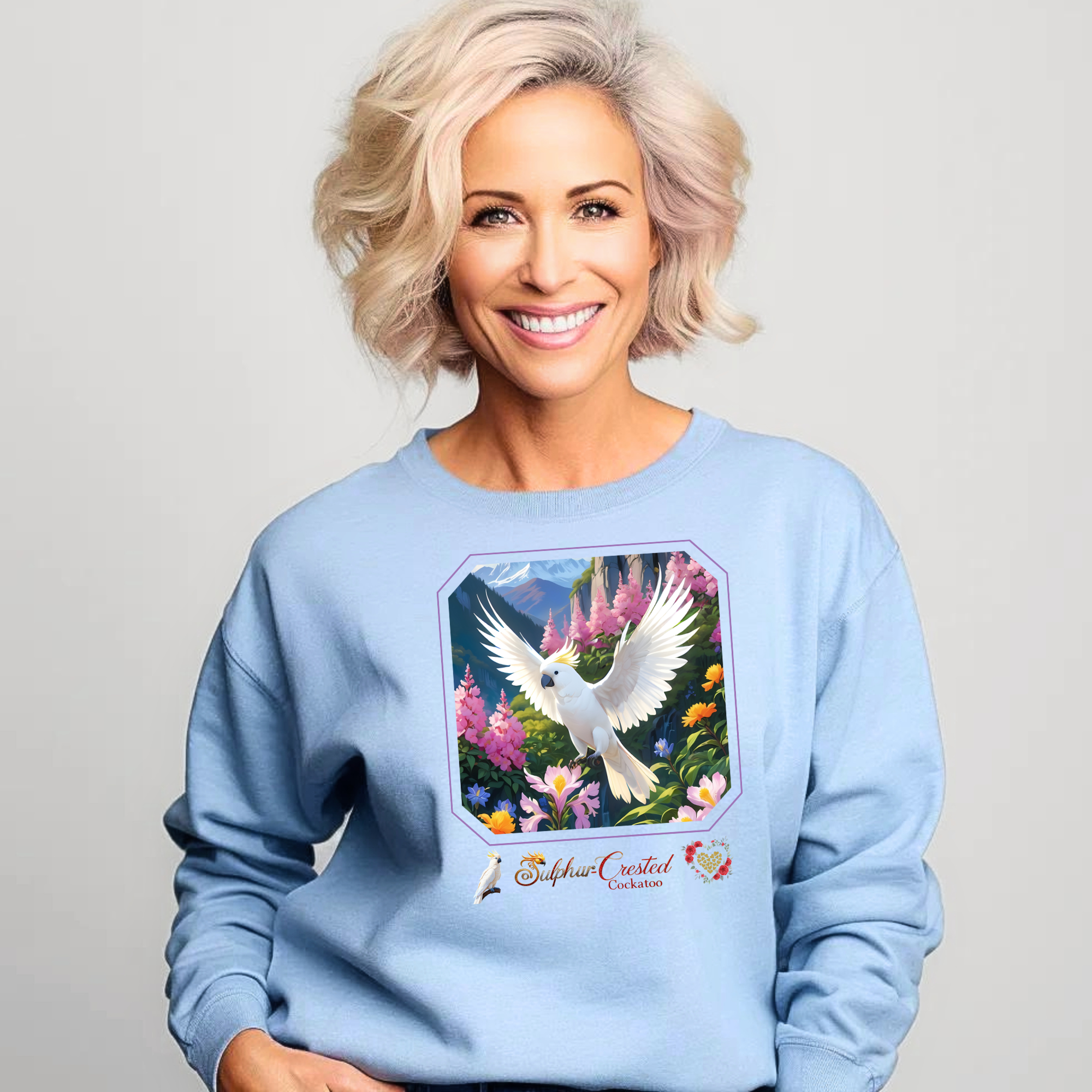 White Sulphur-Crested Cockatoo Sweatshirt