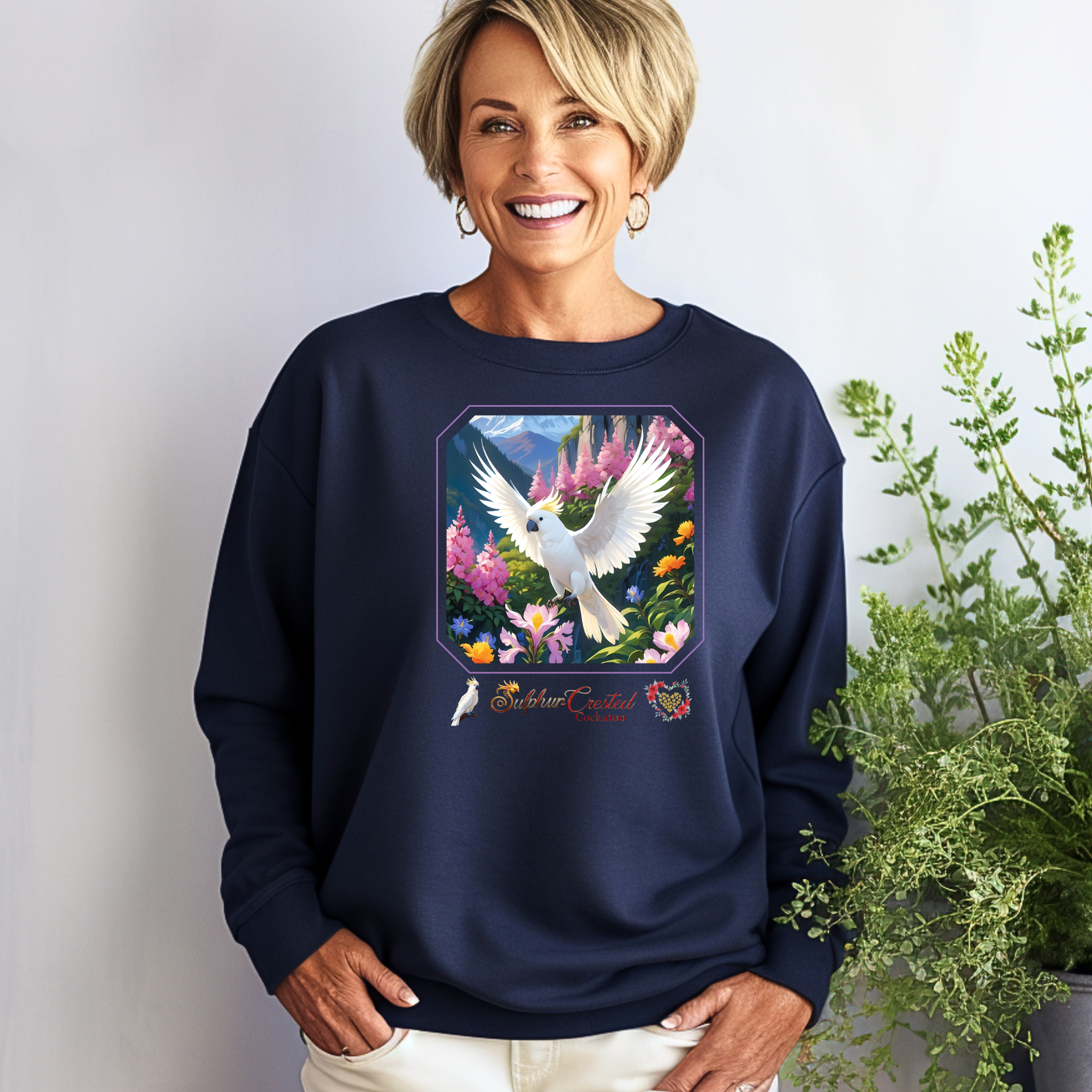 White Sulphur-Crested Cockatoo Sweatshirt