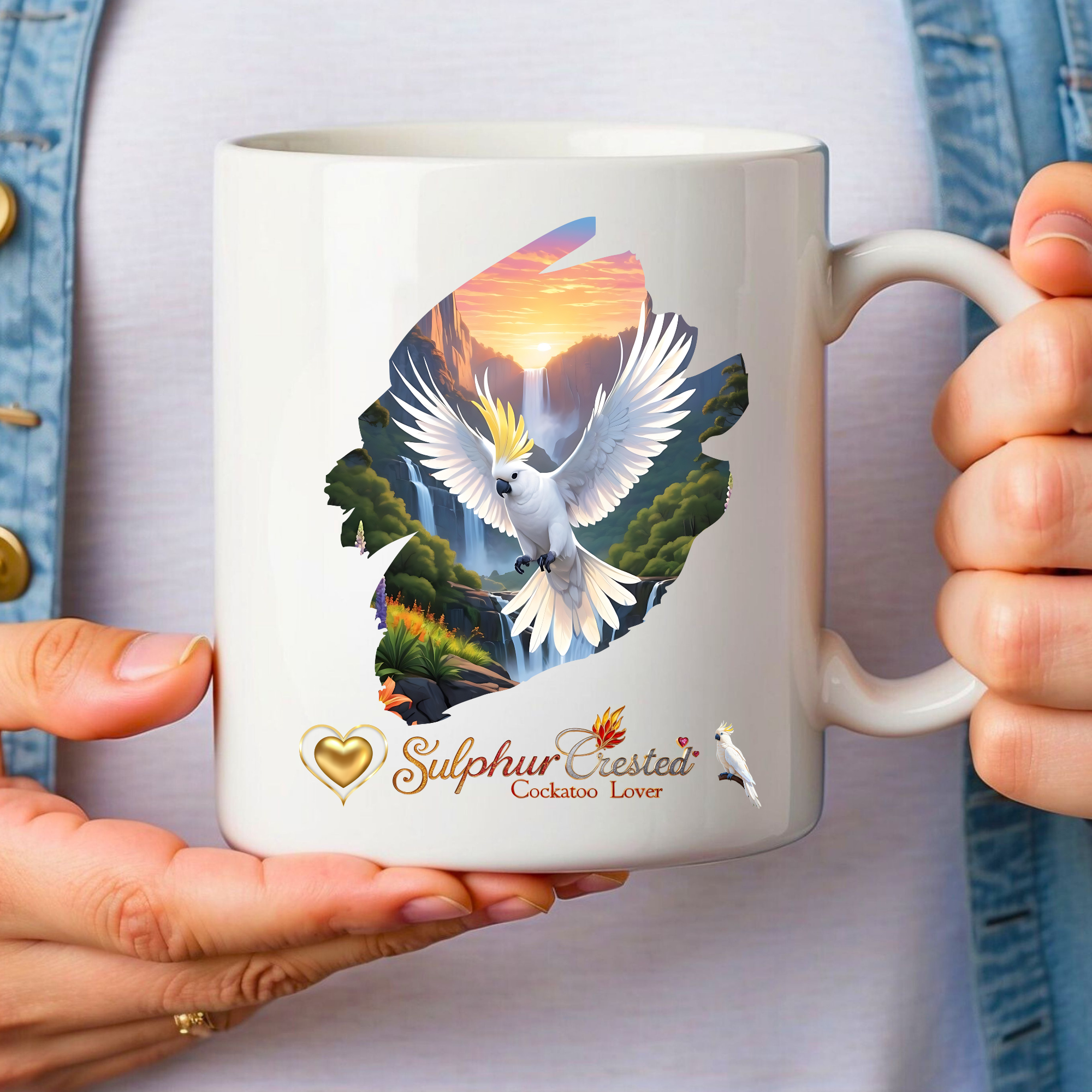 Sulphur-Crested Cockatoo Lover Mug