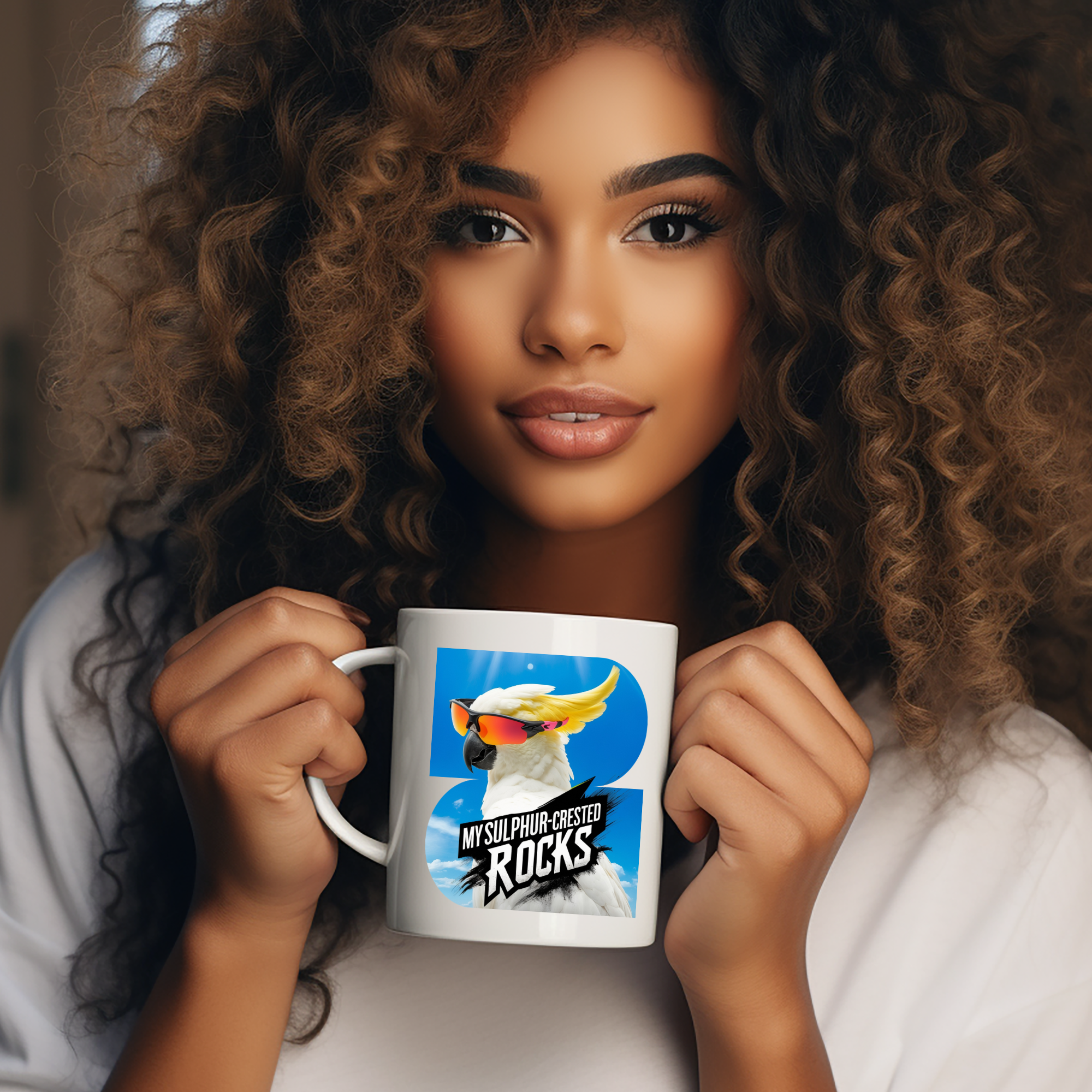 Sulphur-Crested Rocks Sunglasses Mug