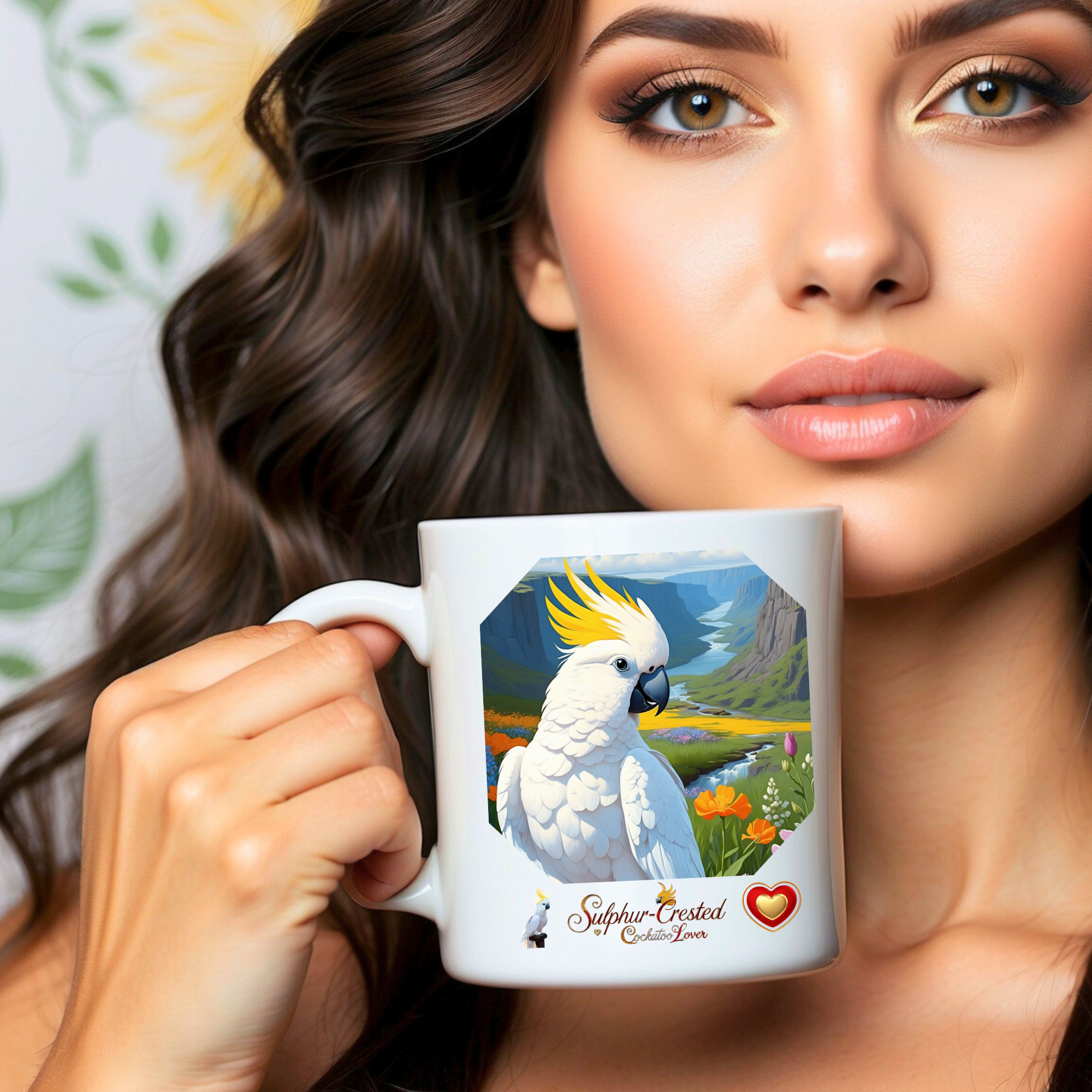 Sulphur-Crested Cockatoo Lover Mug