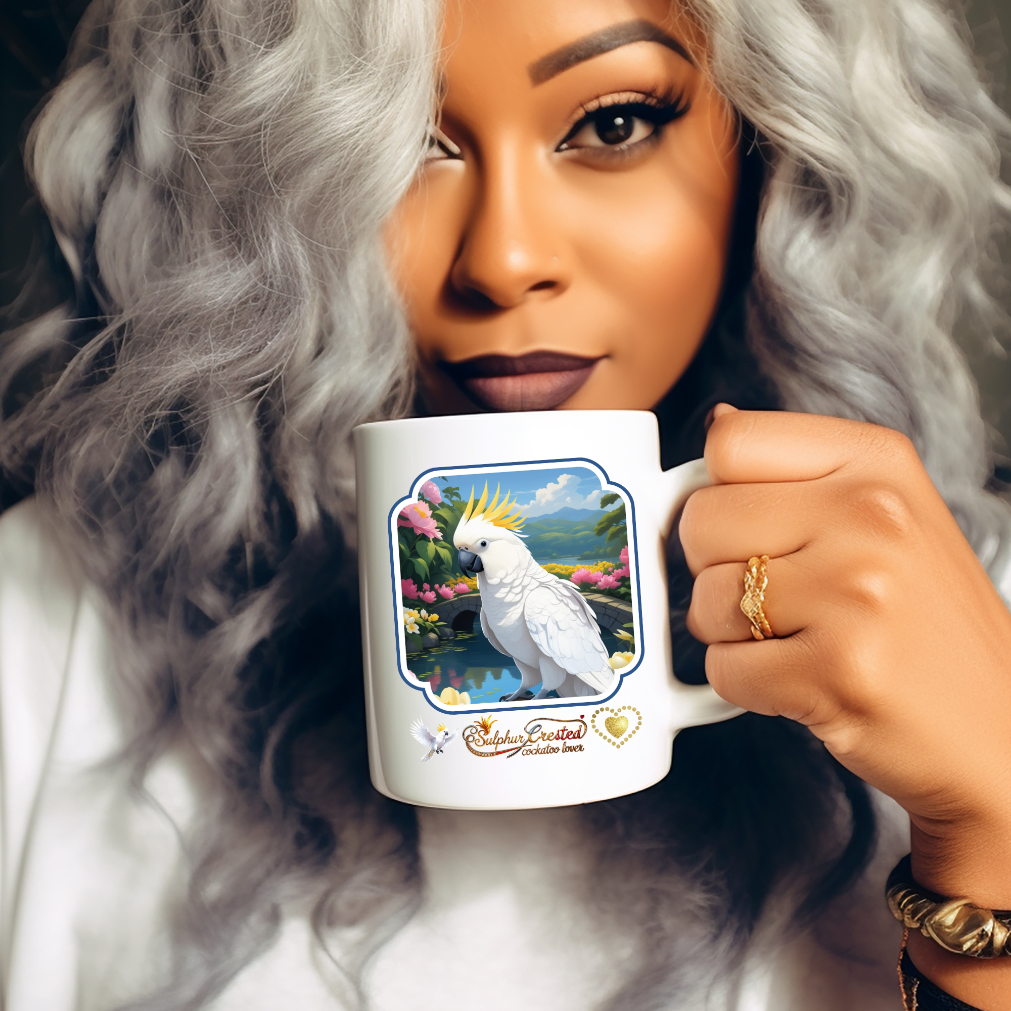 Sulphur-Crested Cockatoo Lover Mug
