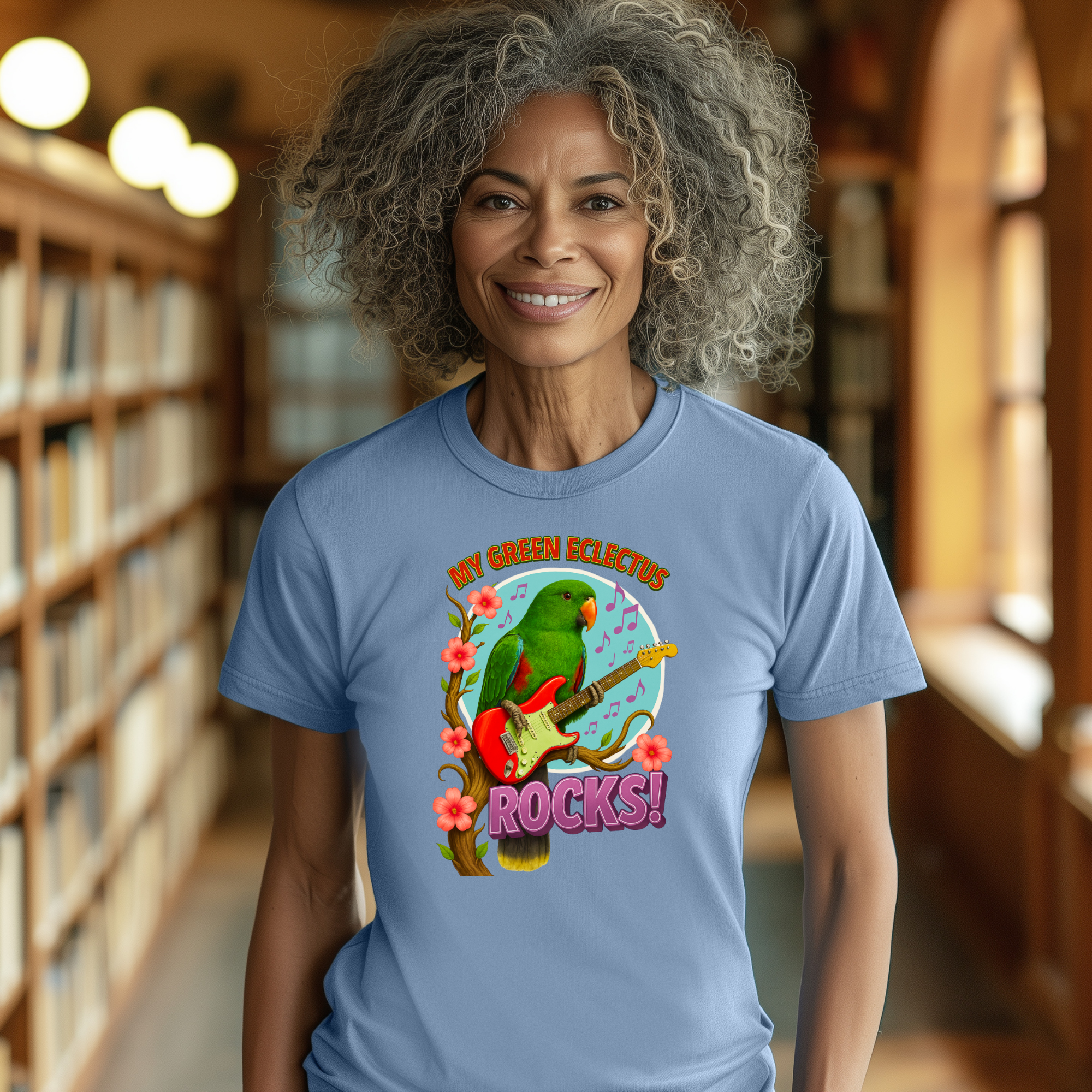 My Green Eclectus Rocks T-Shirt