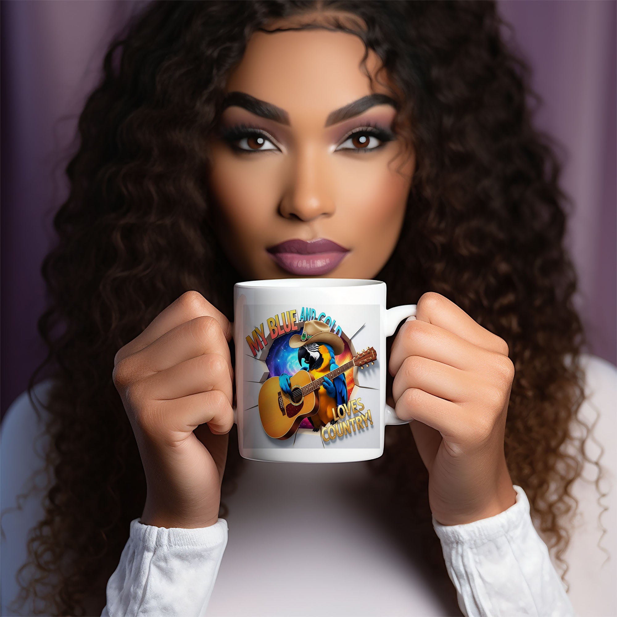 My Blue and Gold Loves Country Mug