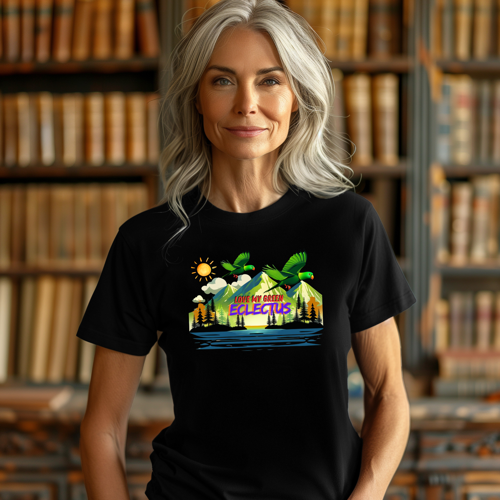 Love My Green Eclectus T-Shirt