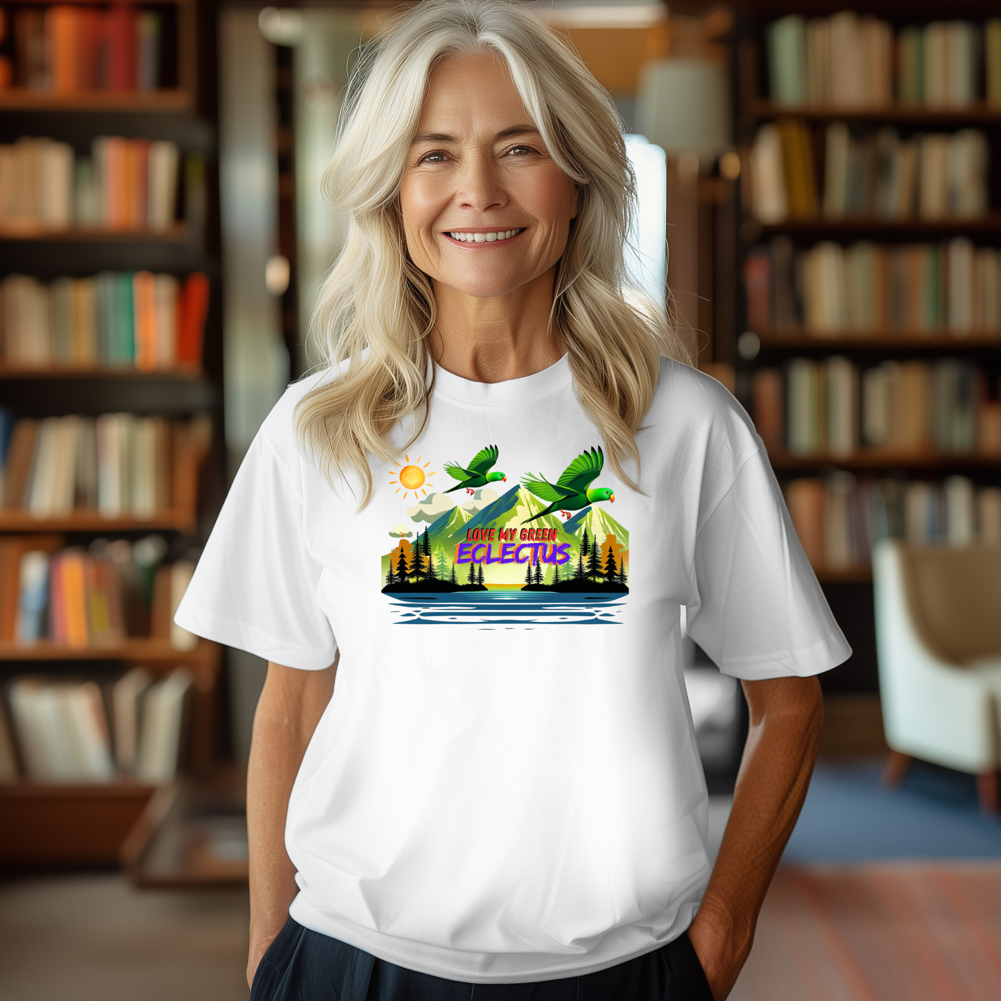 Love My Green Eclectus T-Shirt