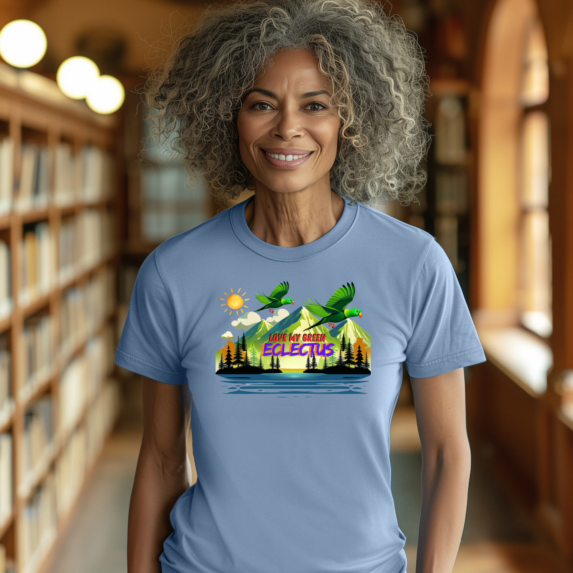 Love My Green Eclectus T-Shirt