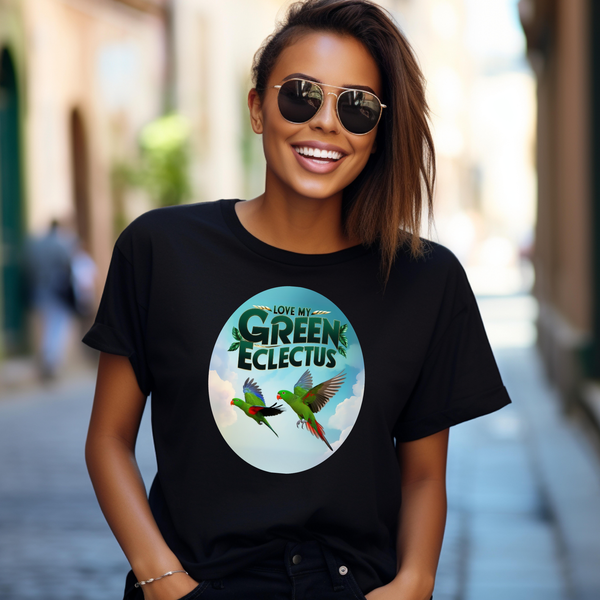 Love My Green Eclectus T-Shirt