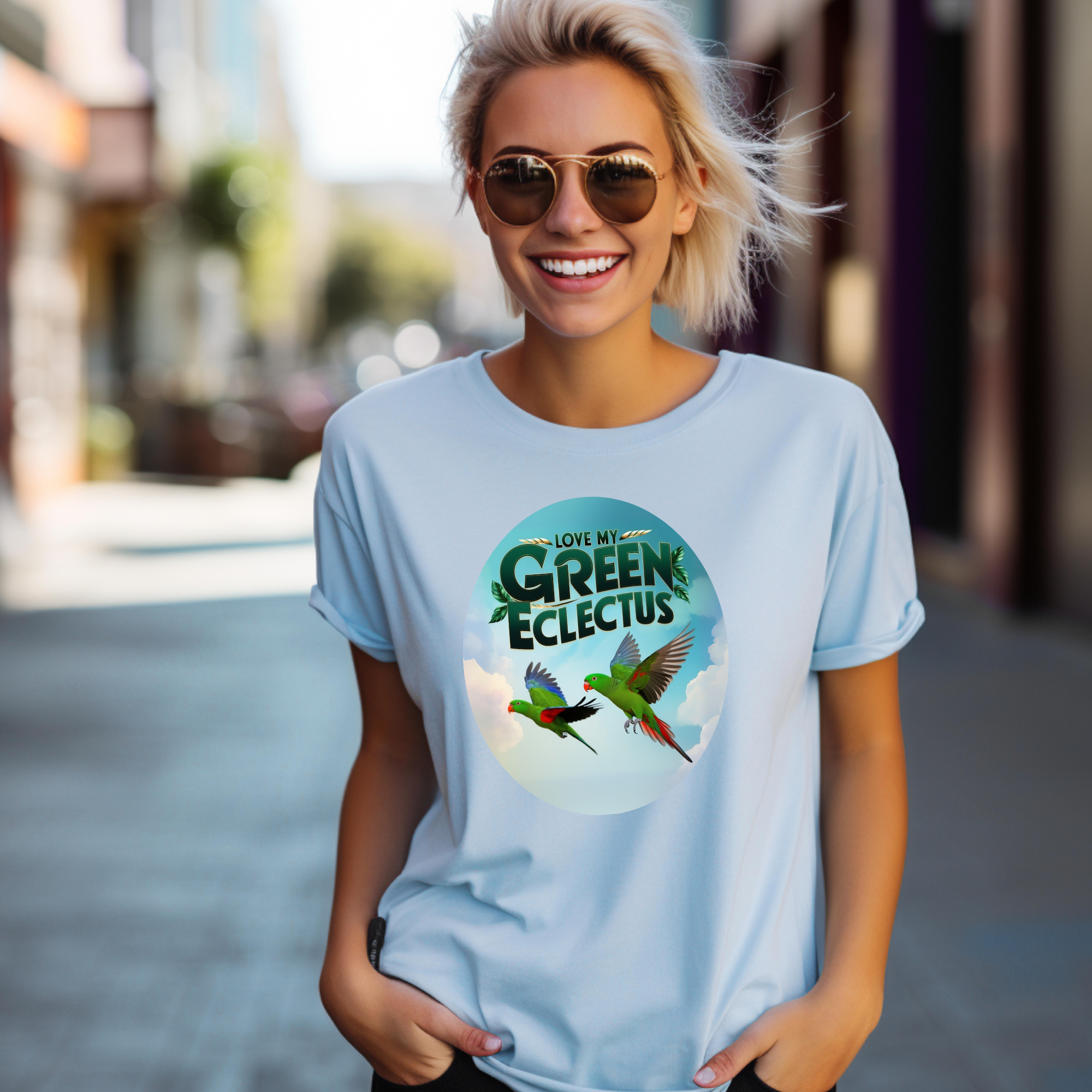 Love My Green Eclectus T-Shirt