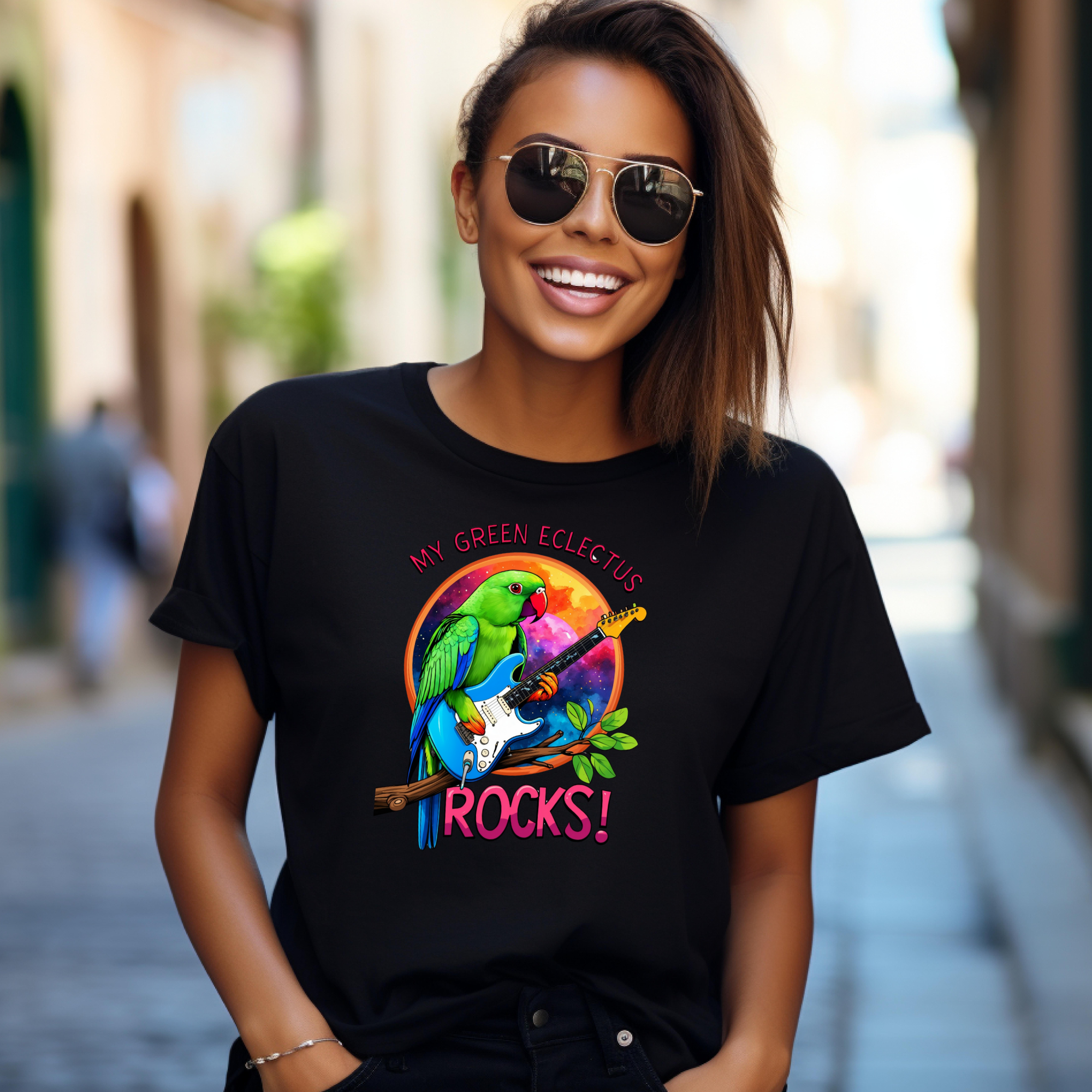 My Green Eclectus Rocks T-Shirt
