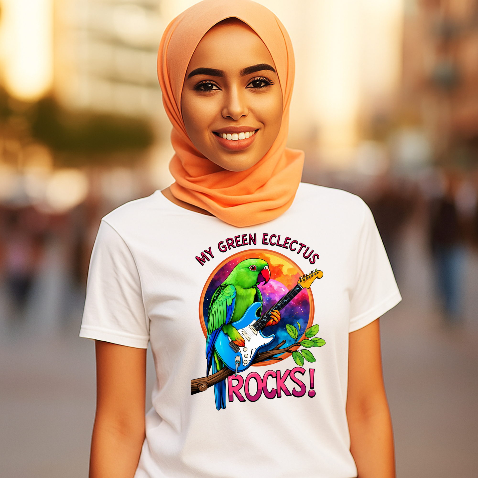My Green Eclectus Rocks T-Shirt