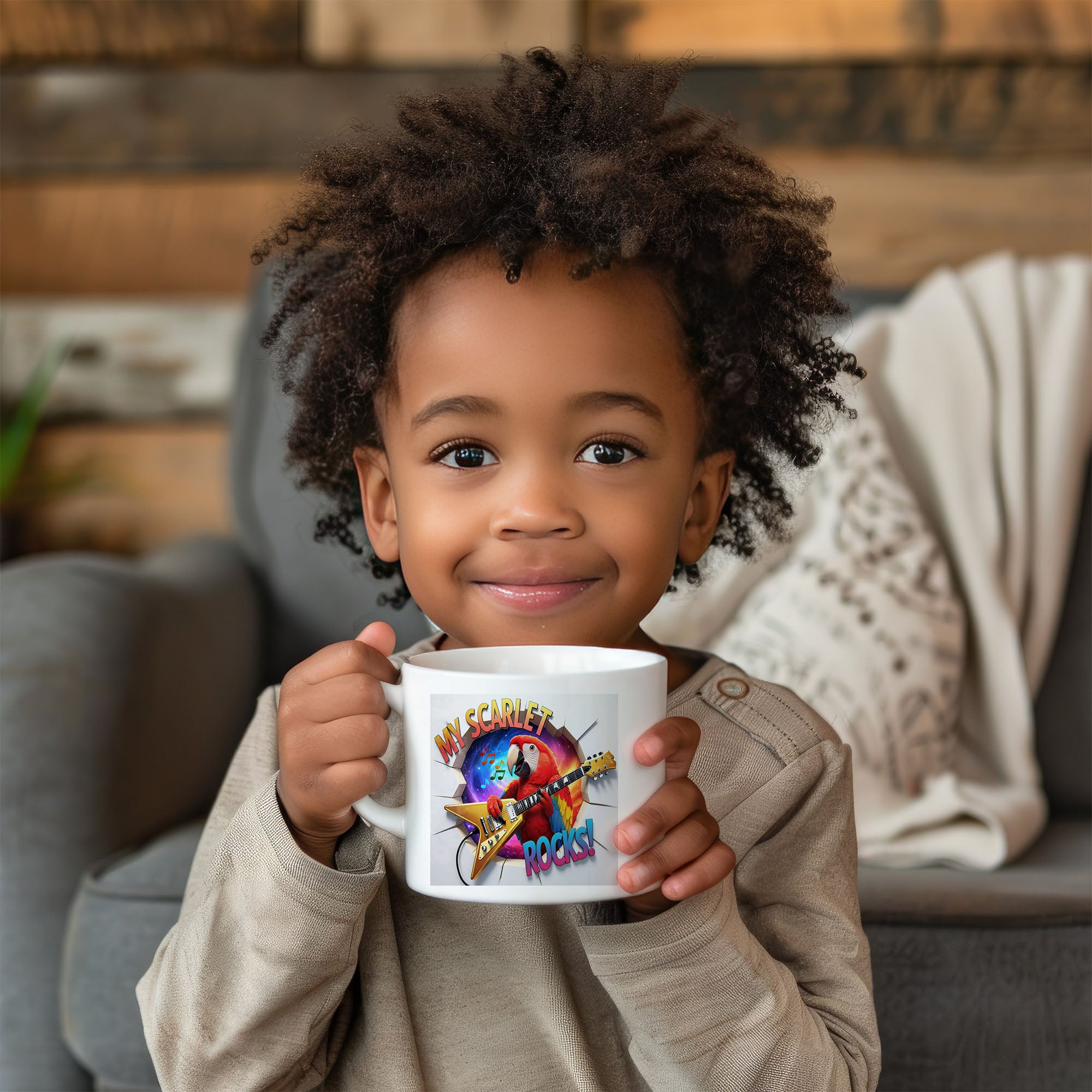 My Scarlet Rocks Guitar Mug