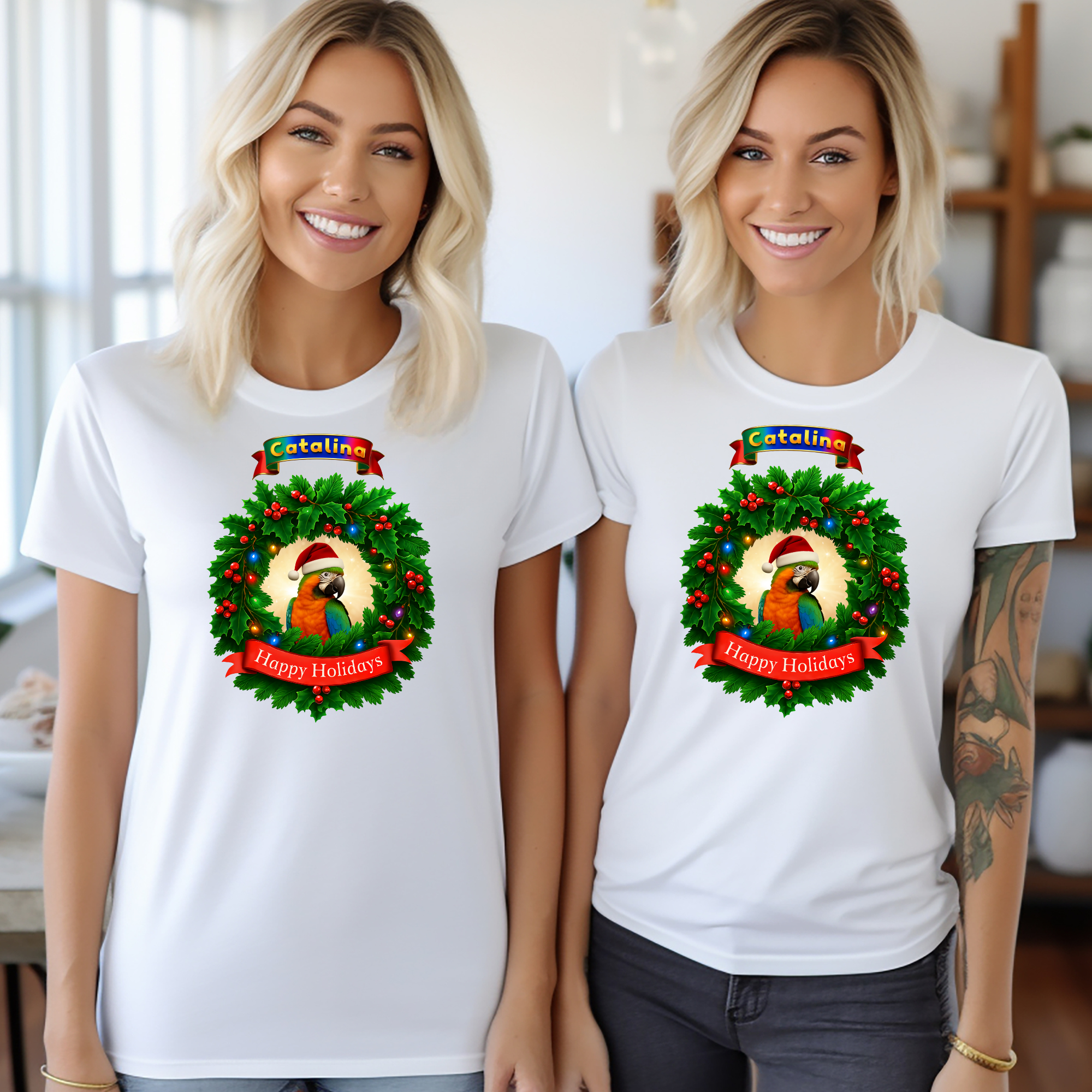 Happy Holidays Catalina T-Shirt