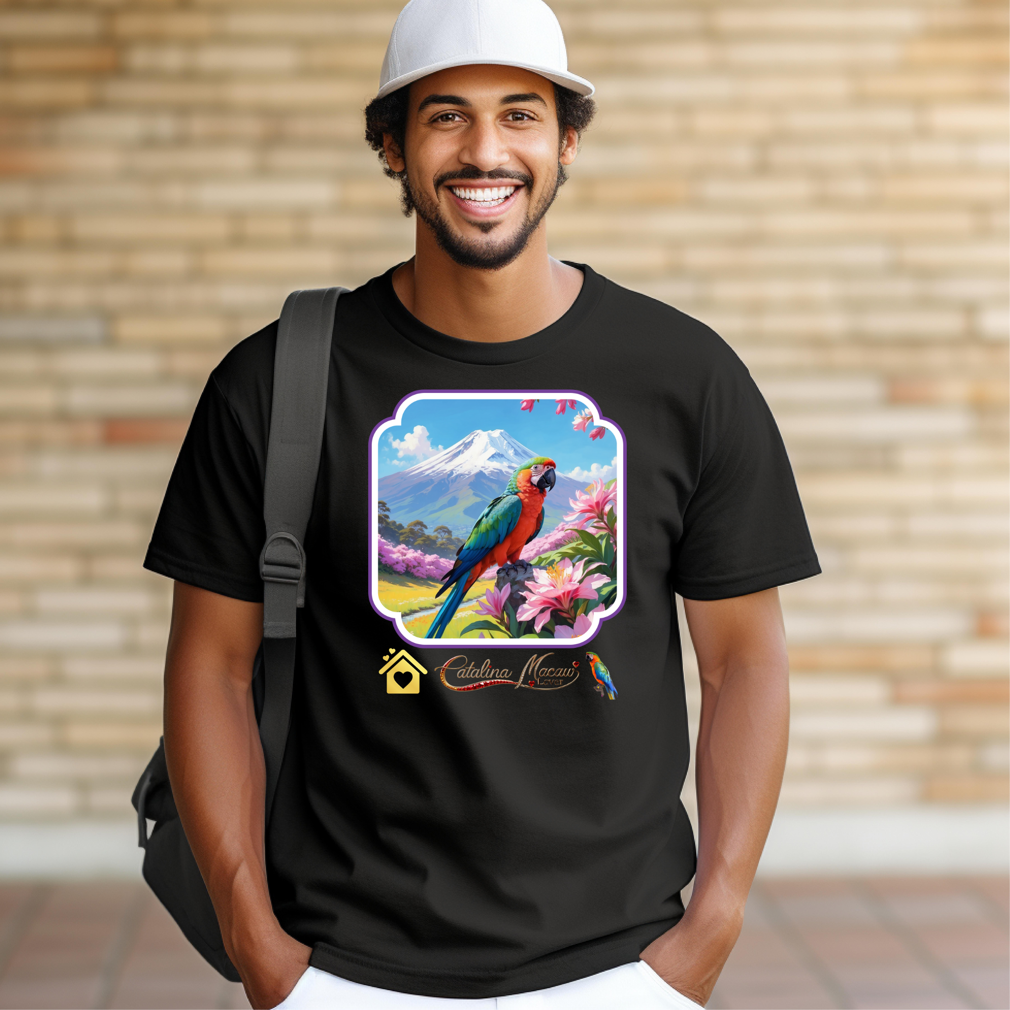 Catalina Macaw Lover Nature Scenic T-Shirt