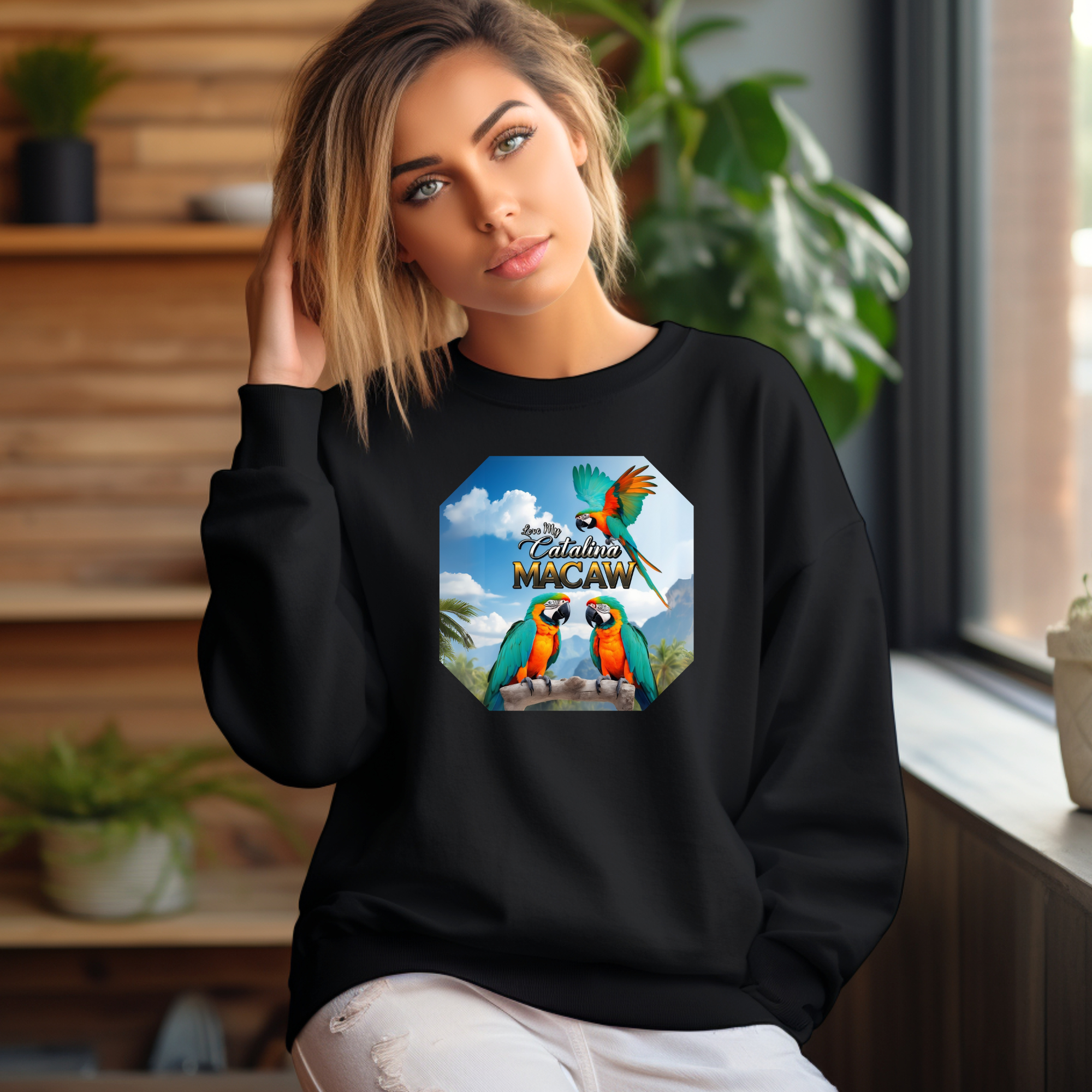 Love My Catalina Macaw Sweatshirt