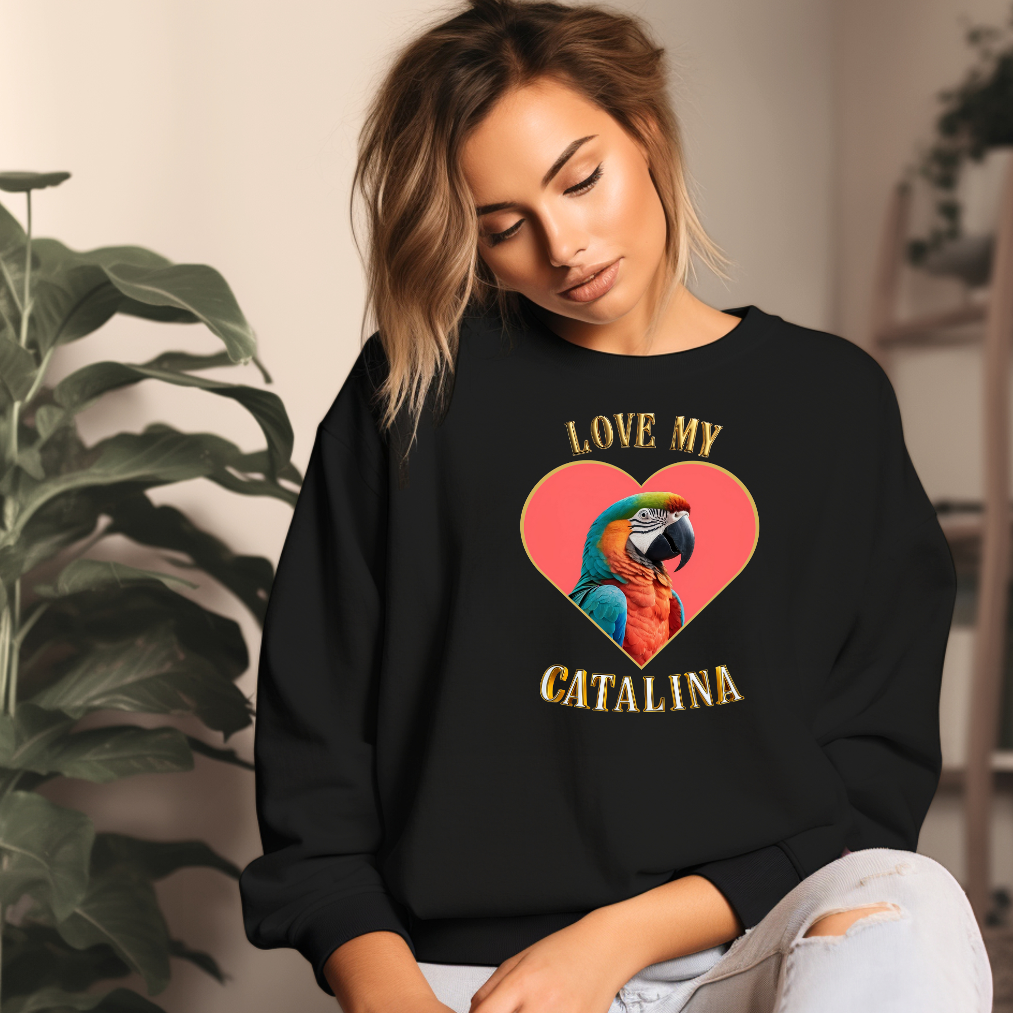 Love My Catalina Heart Sweatshirt