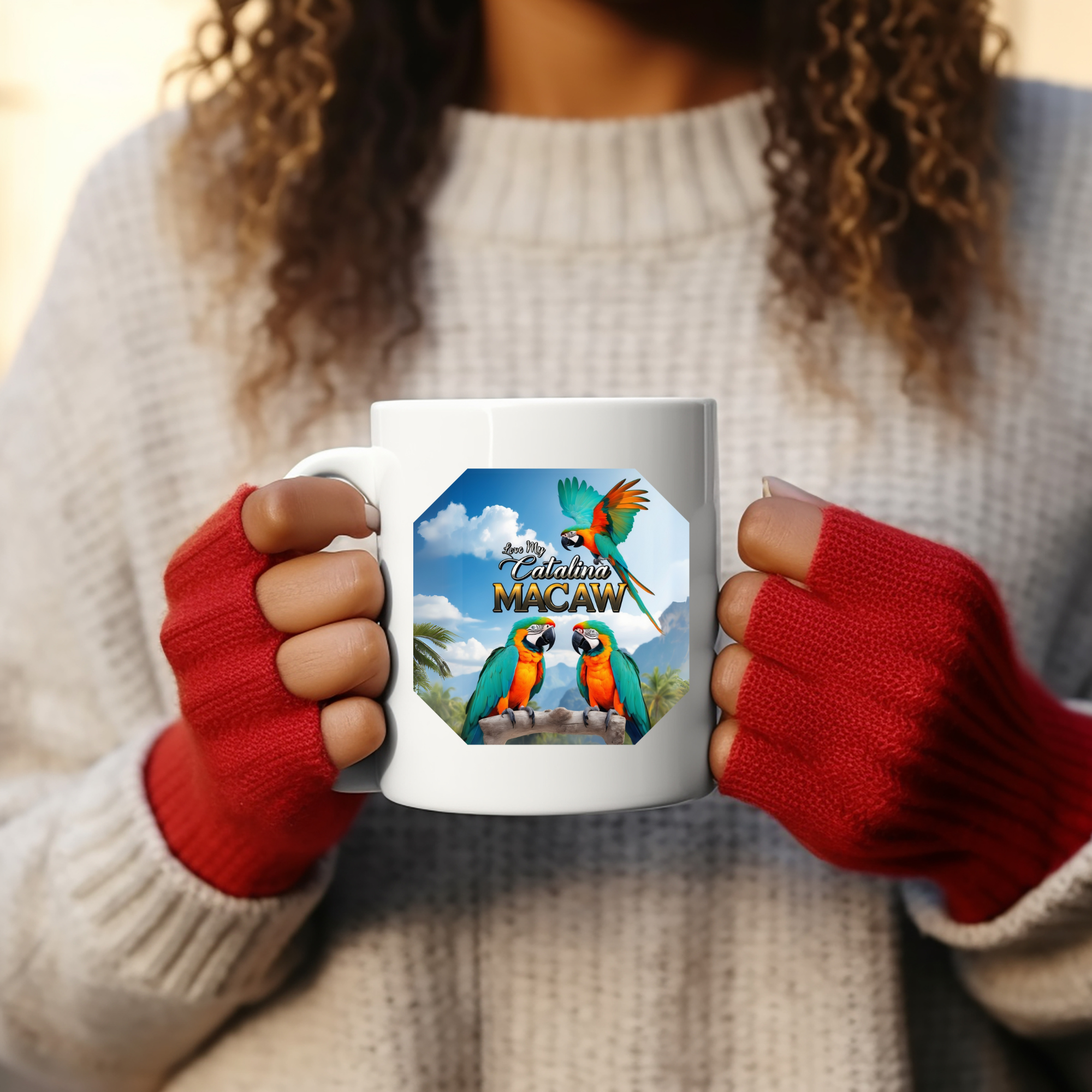 Love My Catalina Macaw Mug