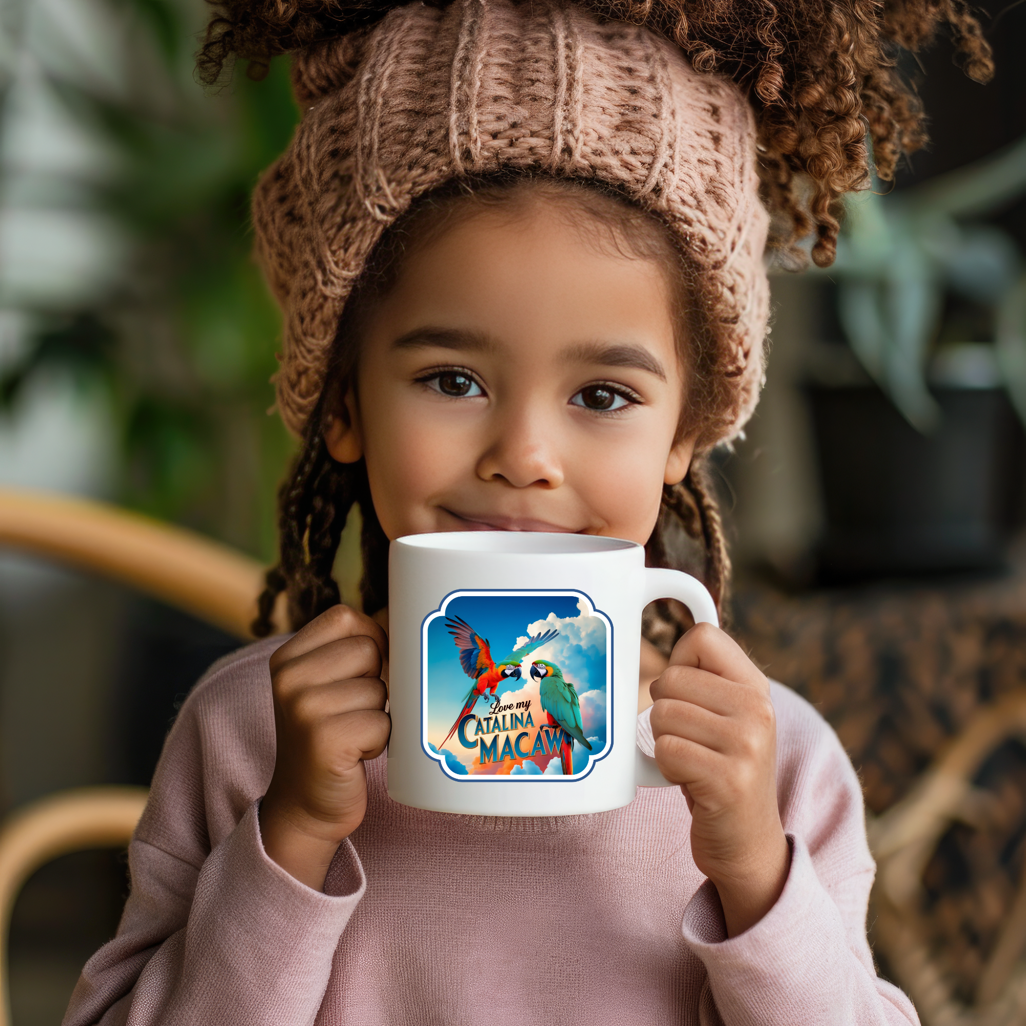 Flying Catalina Macaw Lover Mug