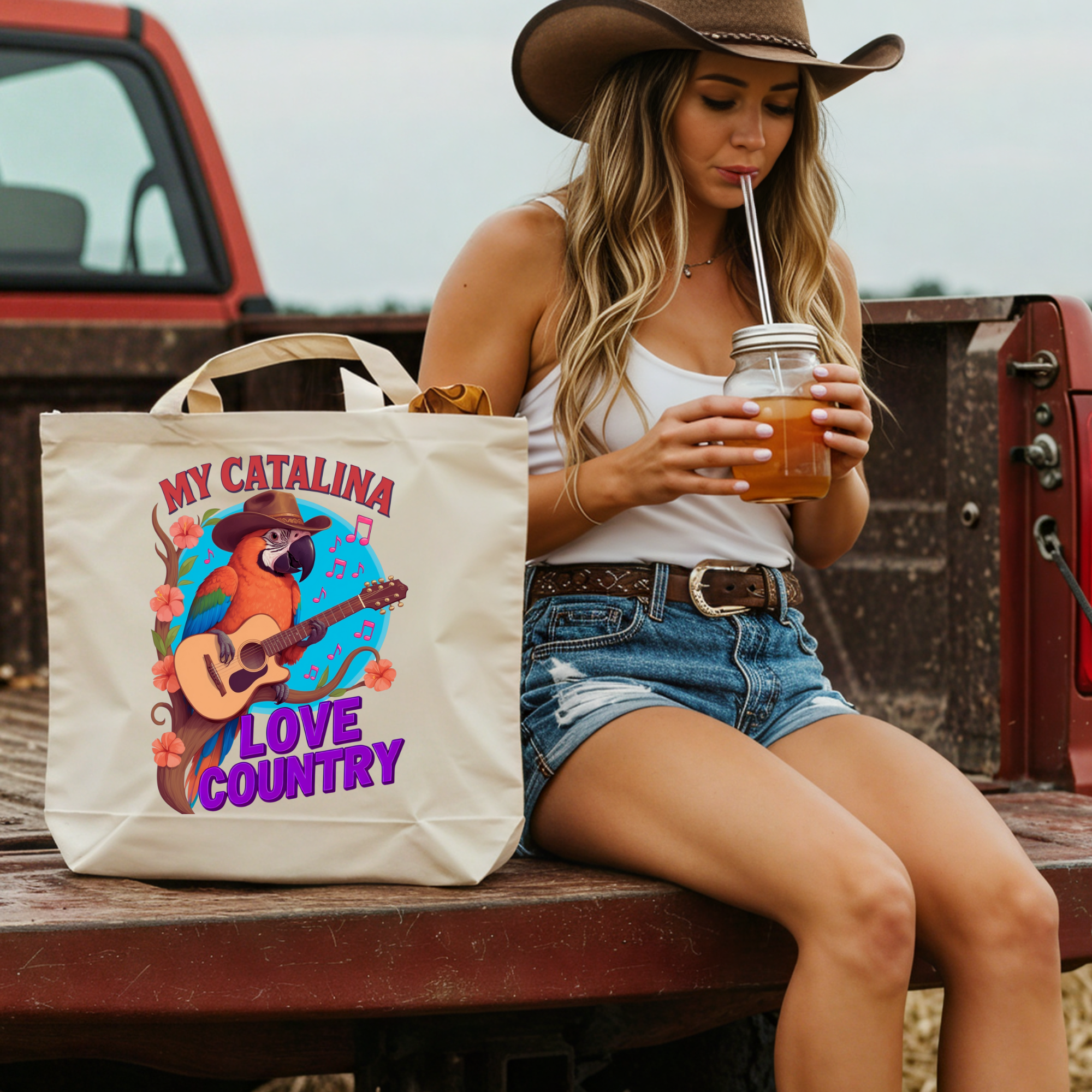 My Catalina Loves Country Tote Bag