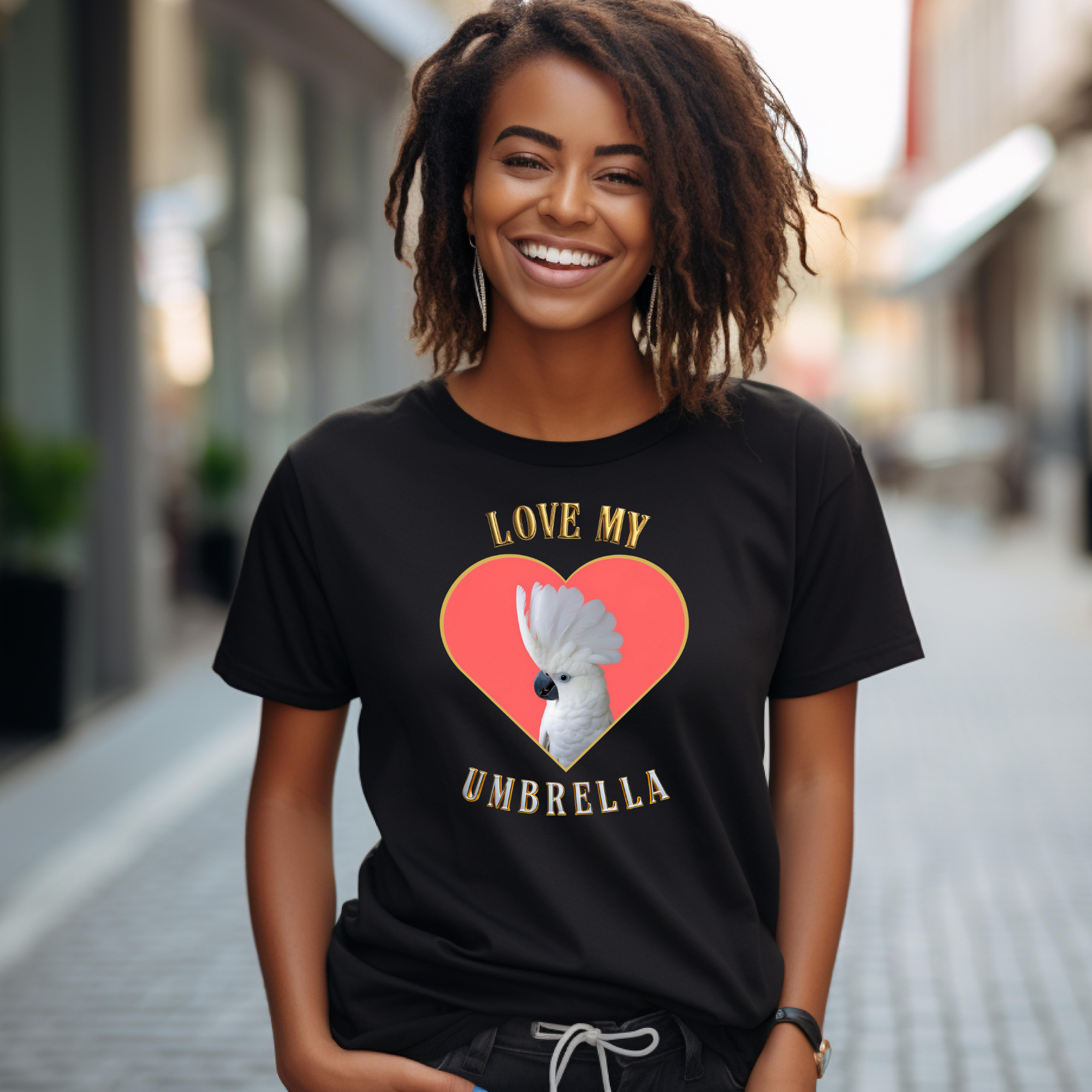 Love My Umbrella Heart T-Shirt