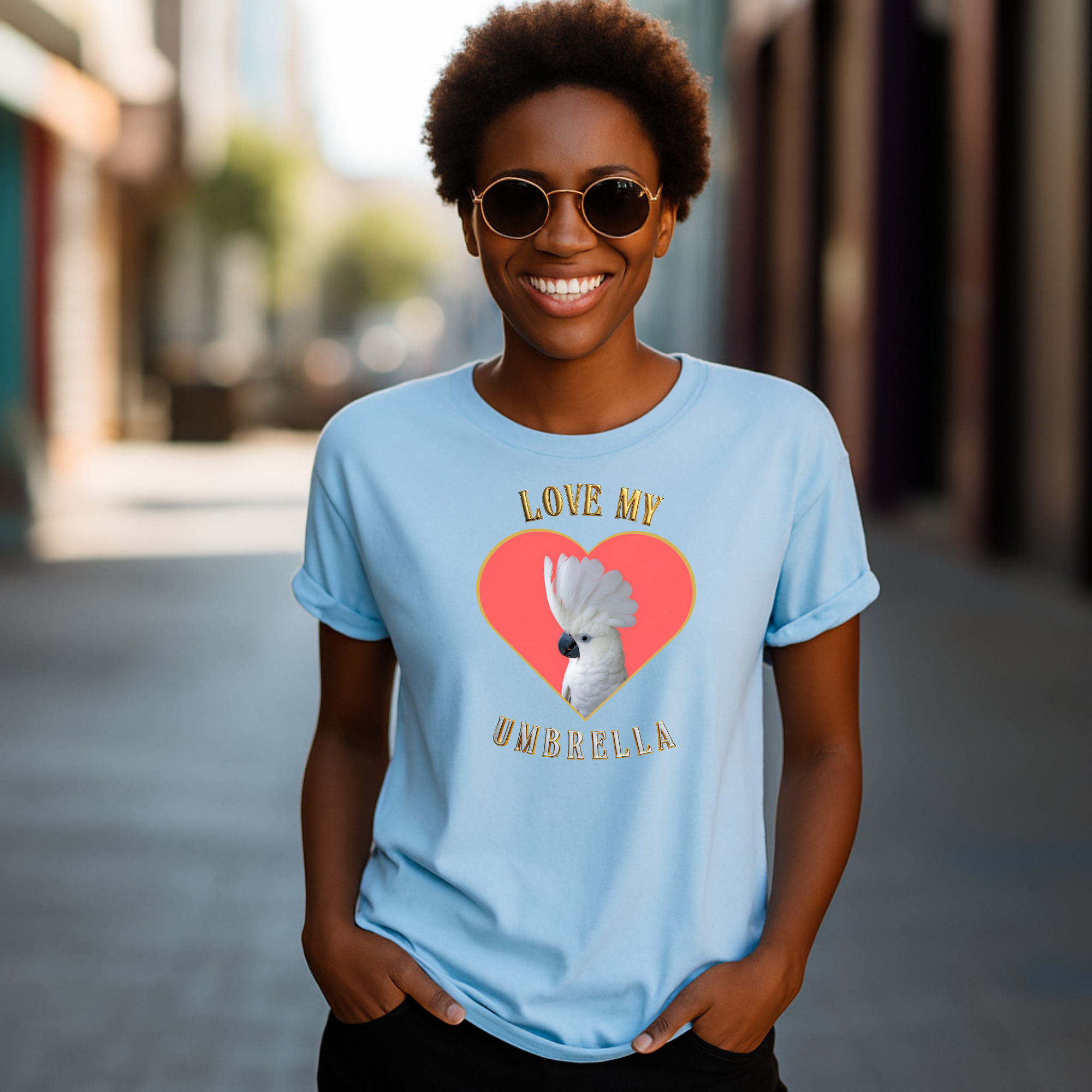 Love My Umbrella Heart T-Shirt
