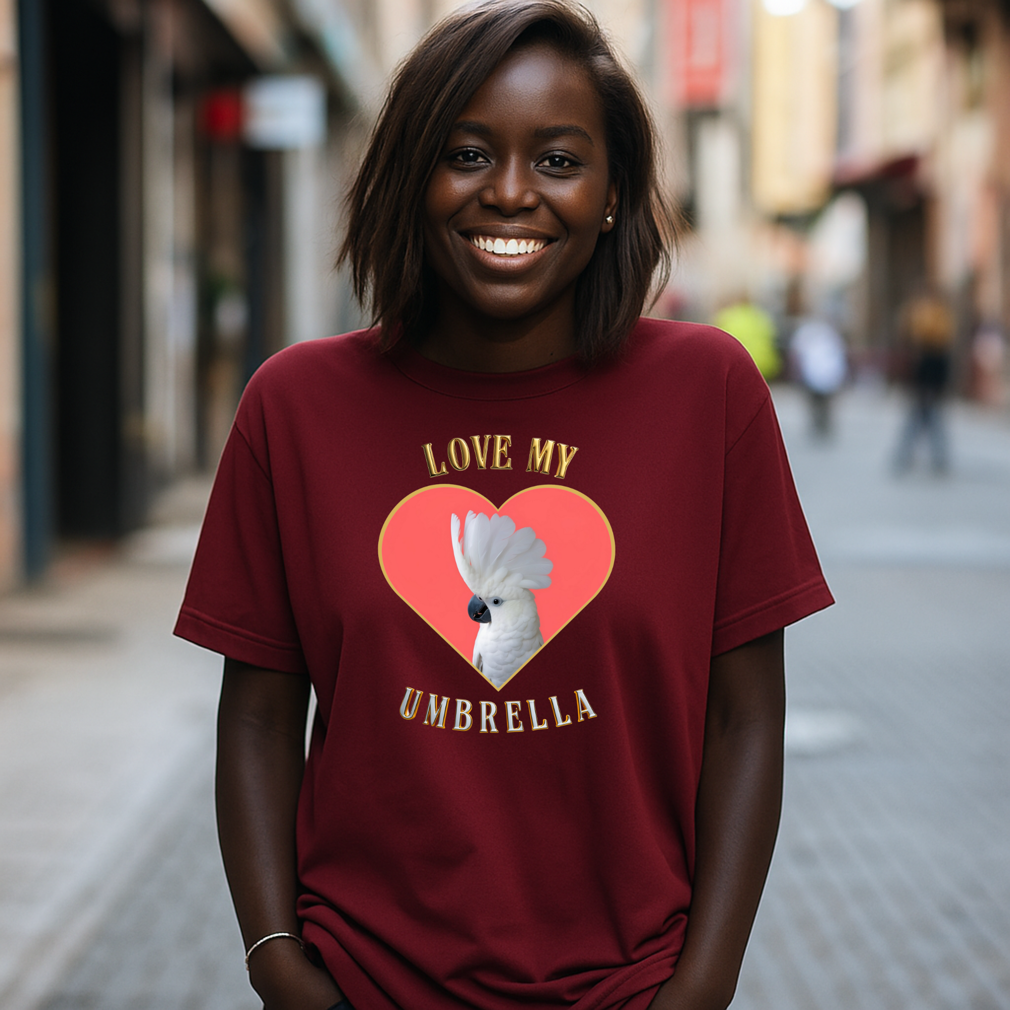 Love My Umbrella Heart T-Shirt