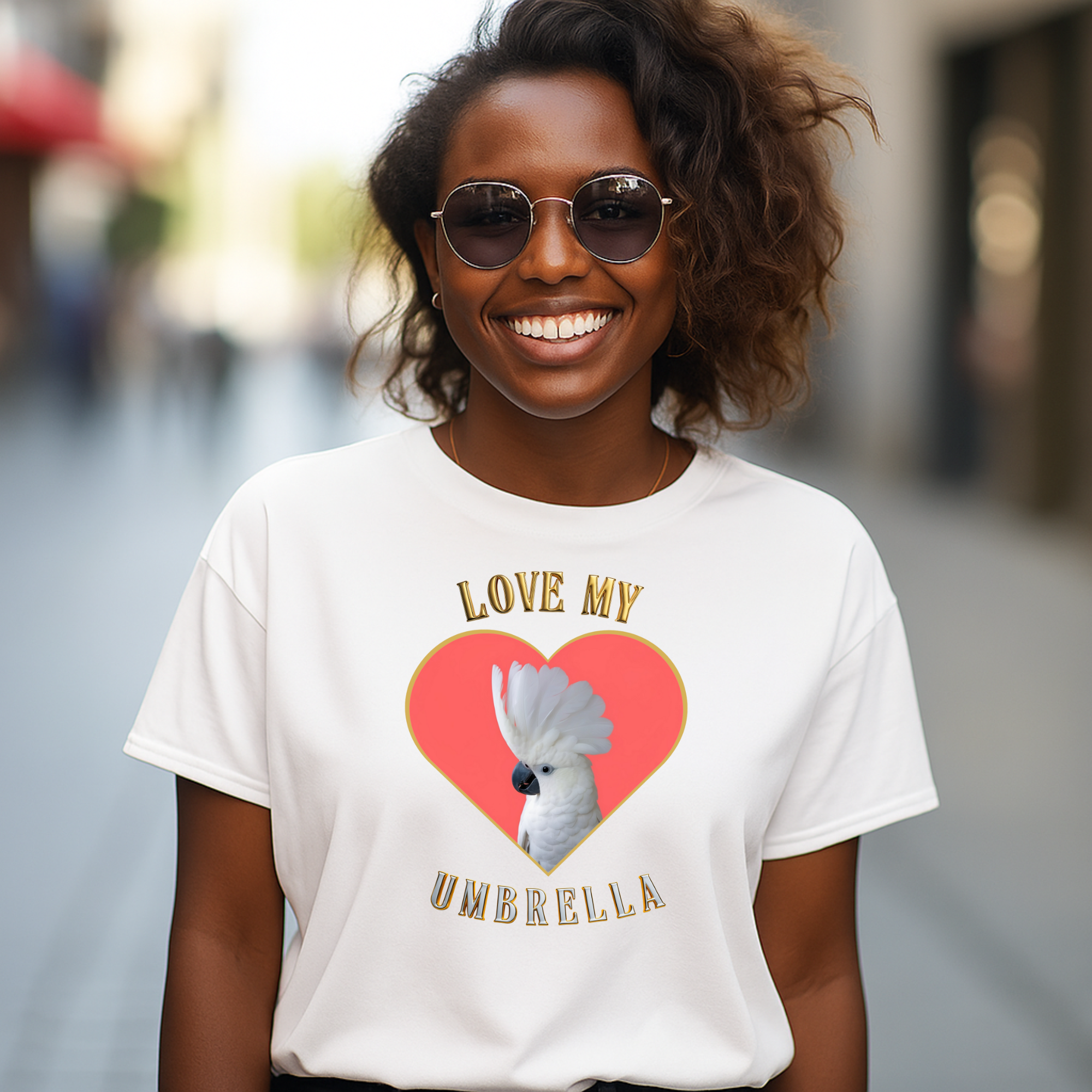Love My Umbrella Heart T-Shirt