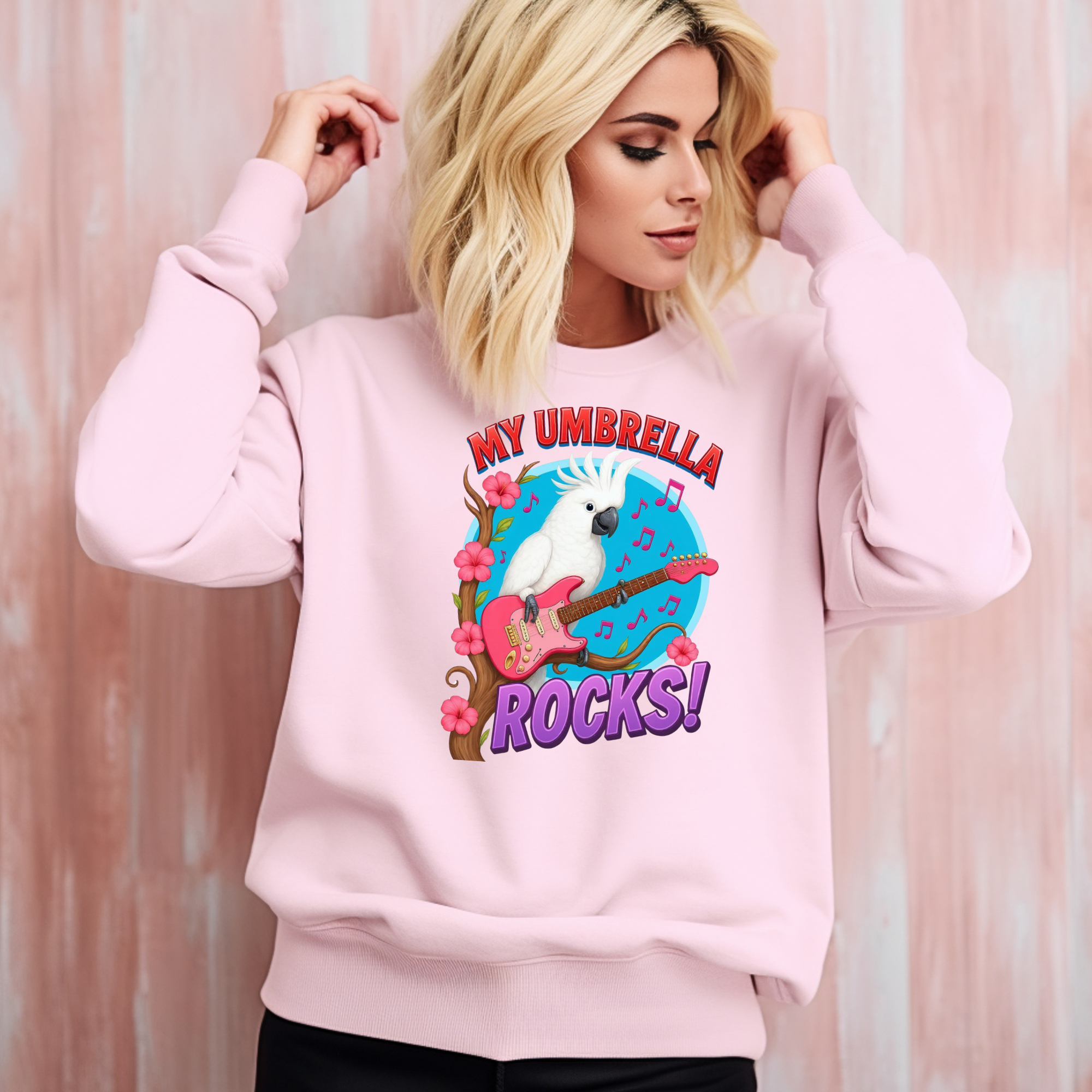My Umbrella Rocks Guitar Sweatshirt