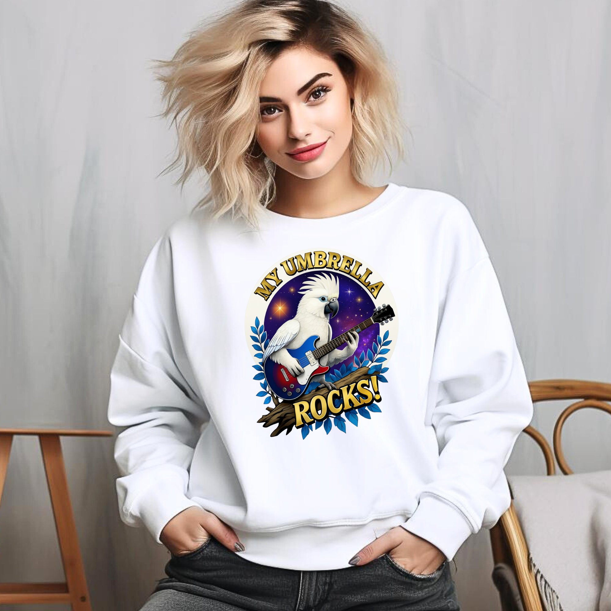 Umbrella Cockatoo Sweatshirt