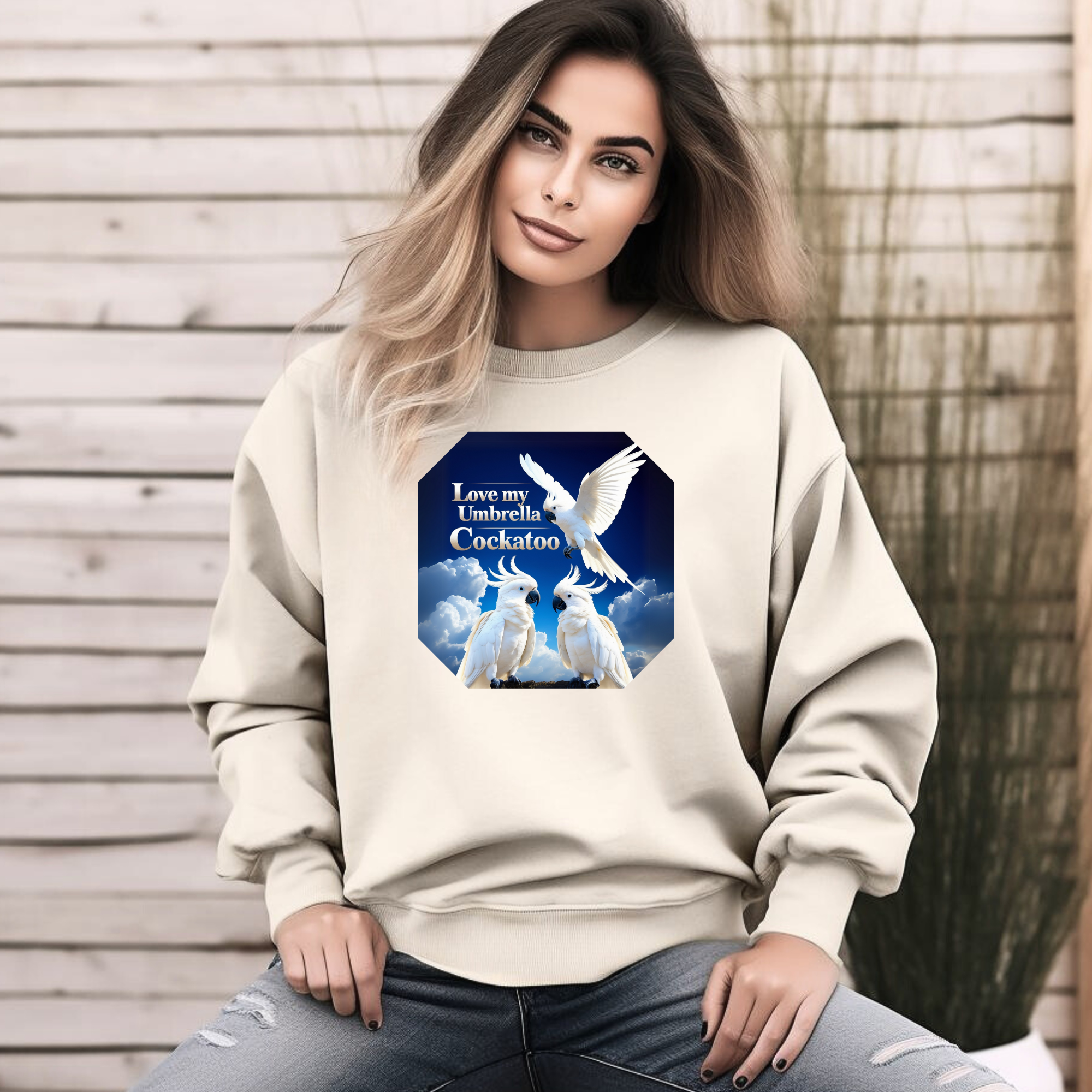 Umbrella Cockatoo Sweatshirt