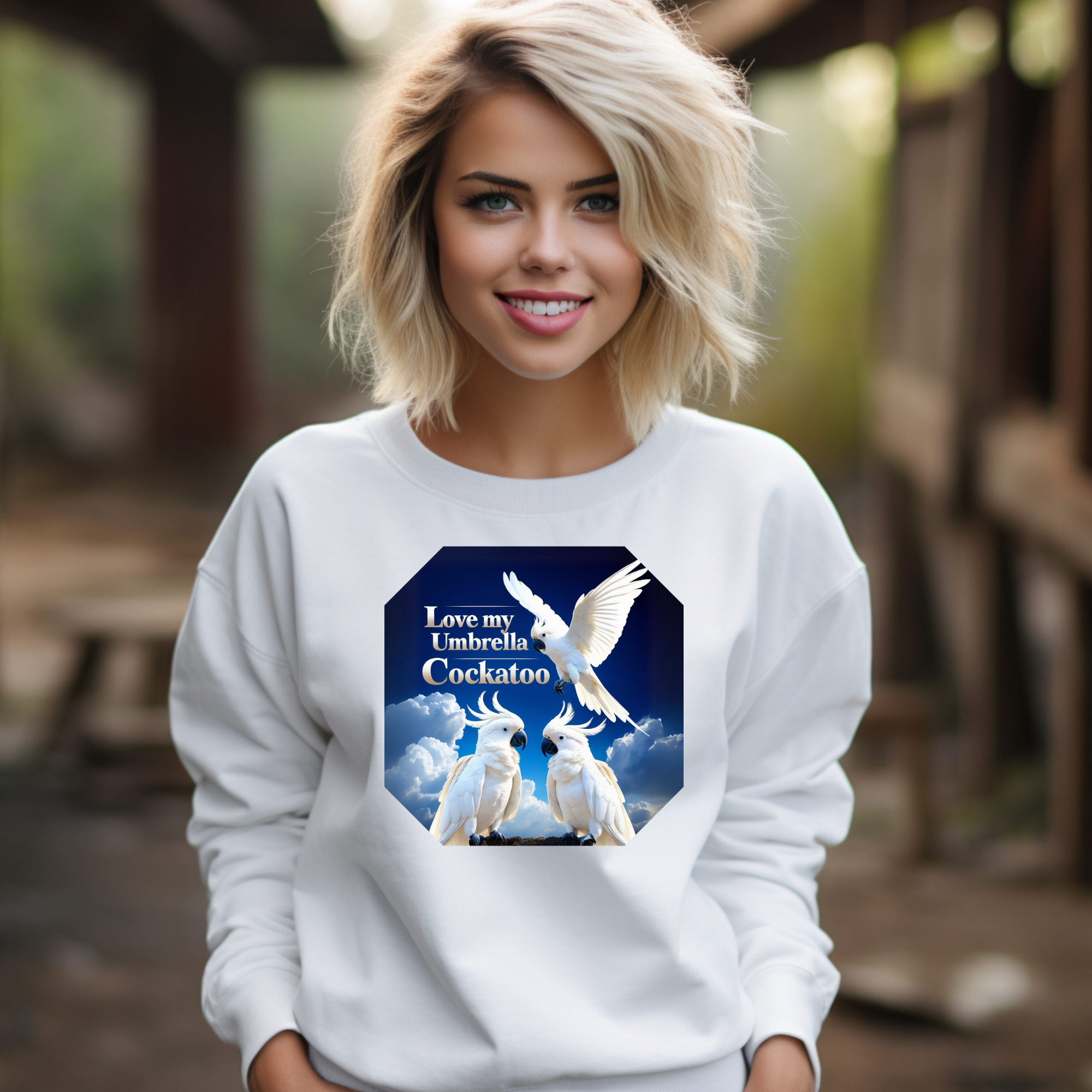 Umbrella Cockatoo Sweatshirt