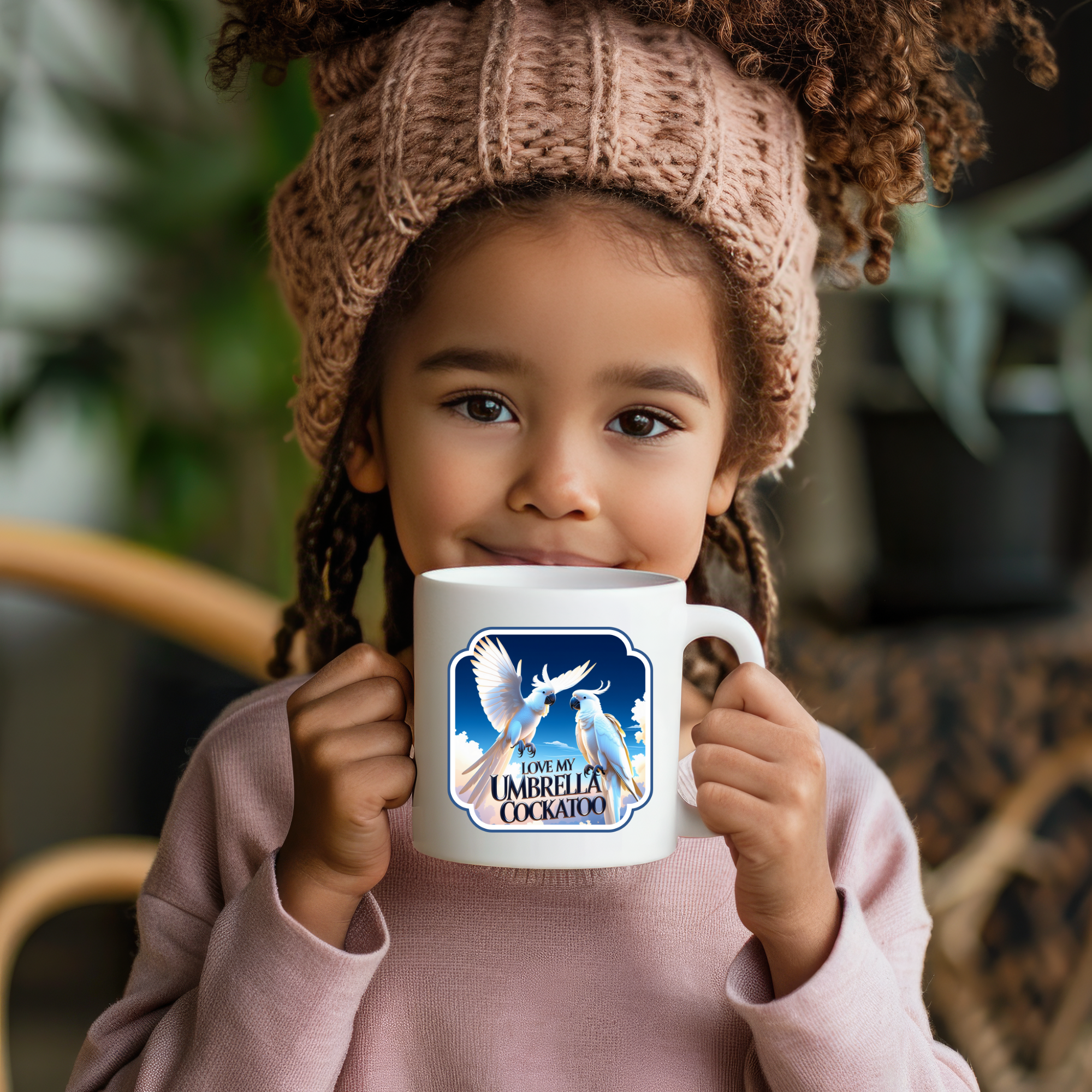 Love My Umbrella Cockatoo Mug